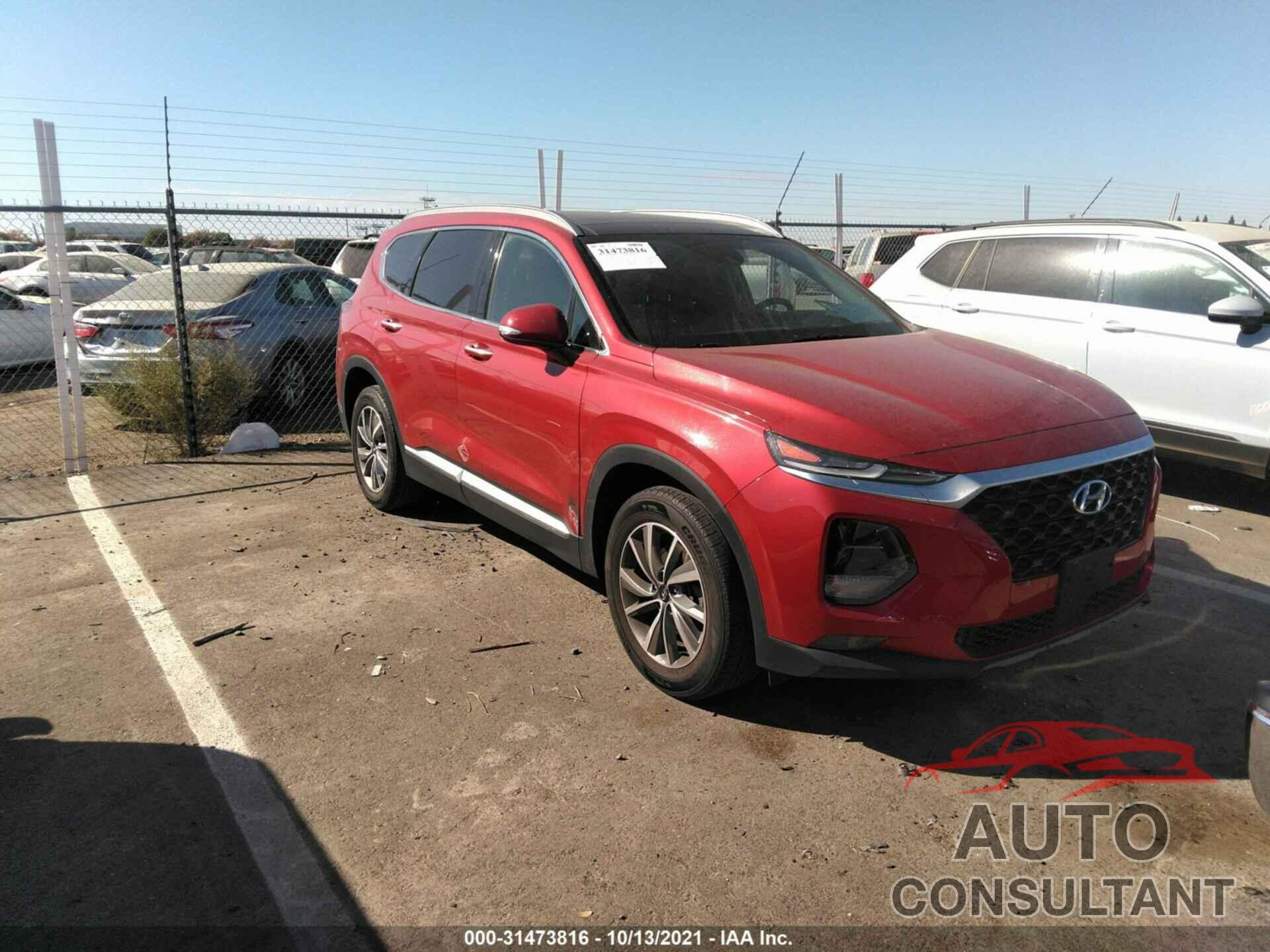 HYUNDAI SANTA FE 2019 - 5NMS53AD0KH000399