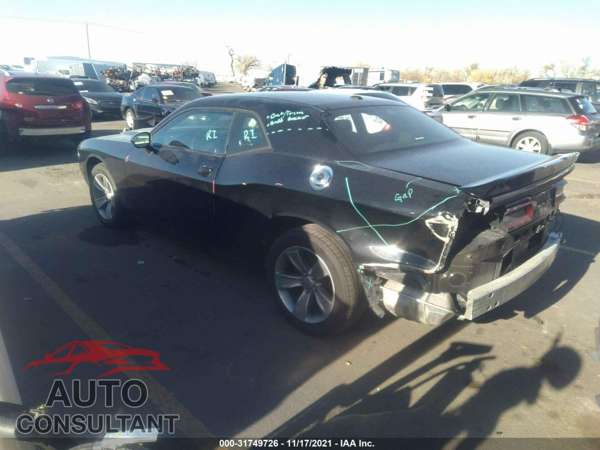 DODGE CHALLENGER 2019 - 2C3CDZAG1KH687543