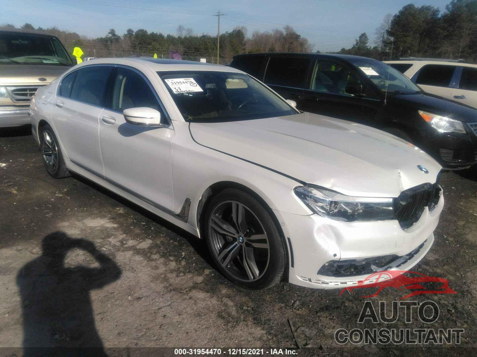 BMW 7 SERIES 2016 - WBA7E2C52GG546803