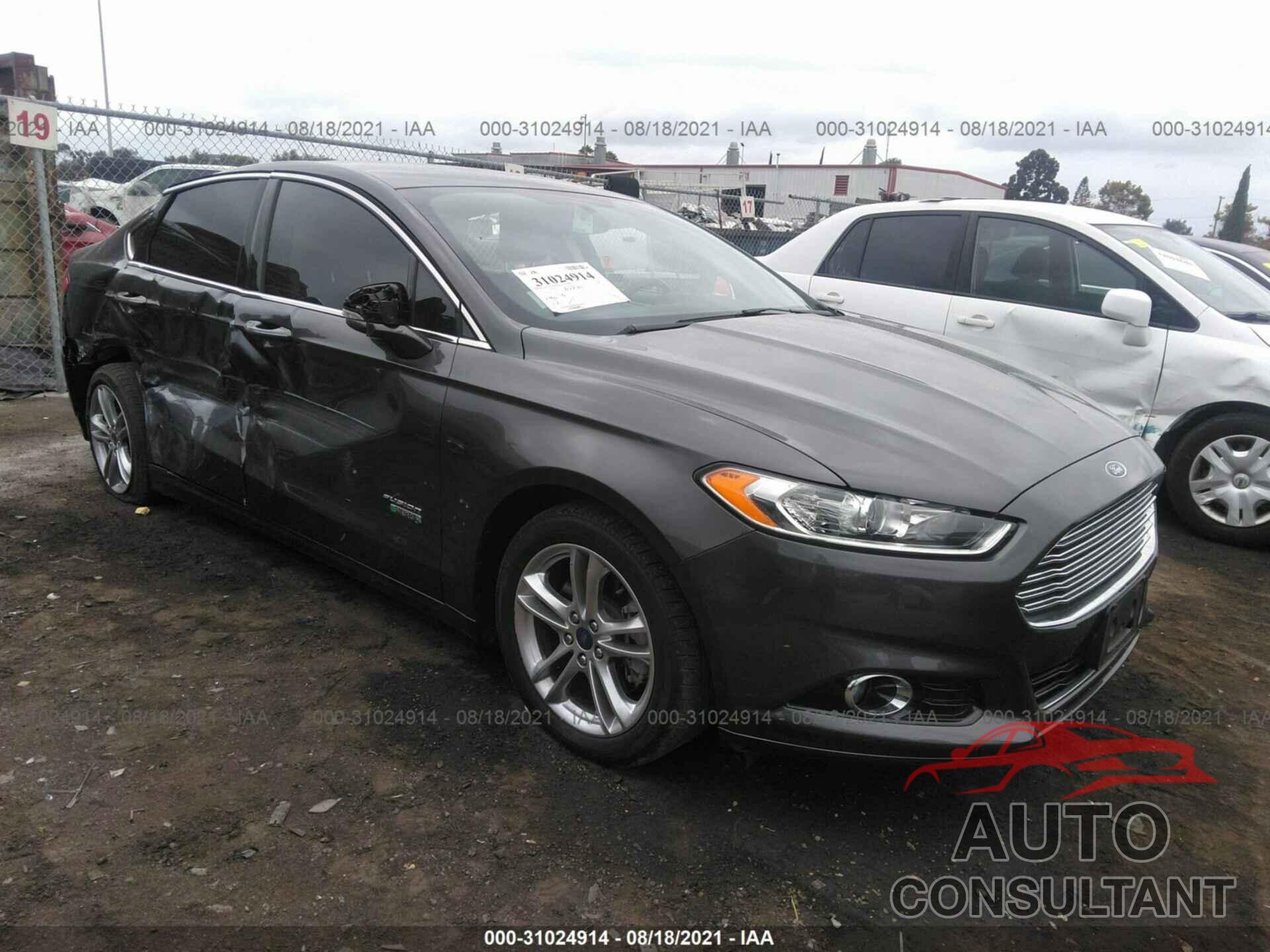 FORD FUSION ENERGI 2016 - 3FA6P0SU1GR320823