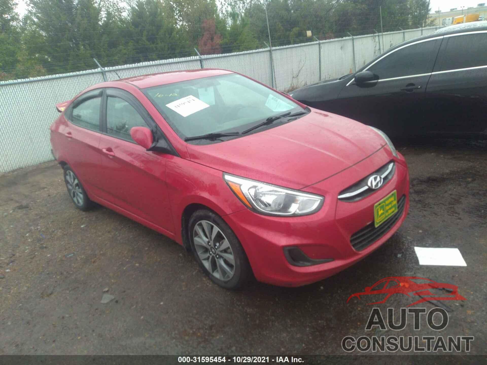 HYUNDAI ACCENT 2017 - KMHCT4AE6HU339383