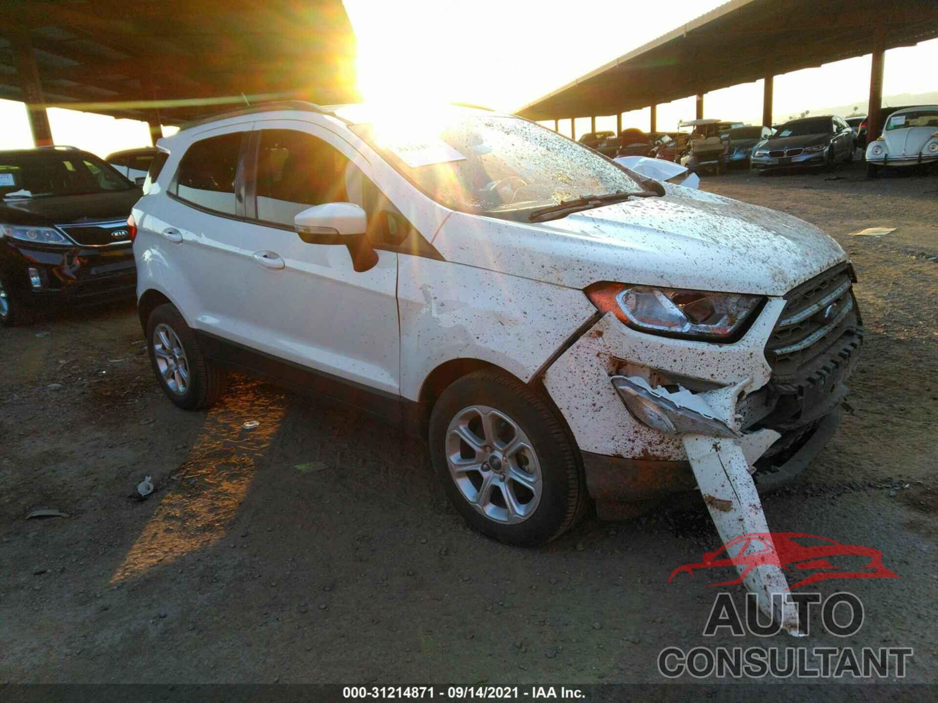 FORD ECOSPORT 2020 - MAJ3S2GE9LC345105