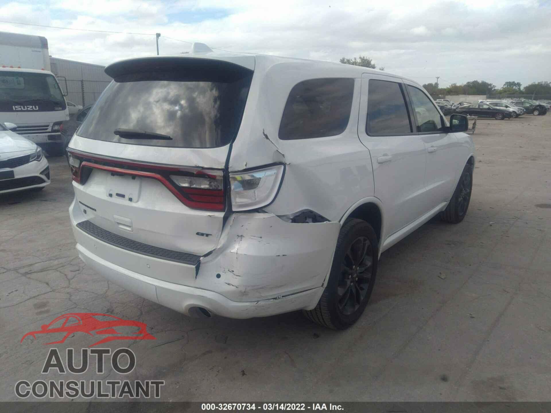 DODGE DURANGO 2021 - 1C4RDJDG6MC641649
