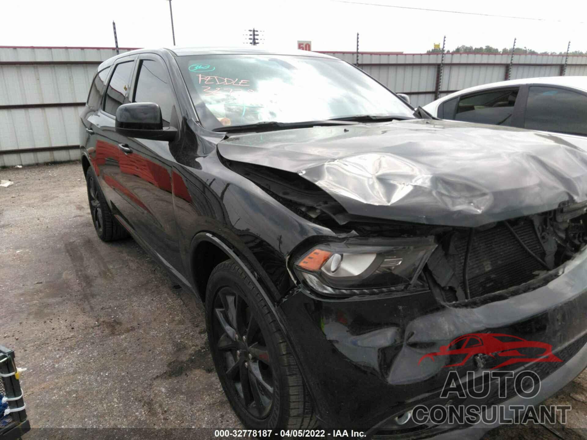 DODGE DURANGO 2017 - 1C4RDHAGXHC960359