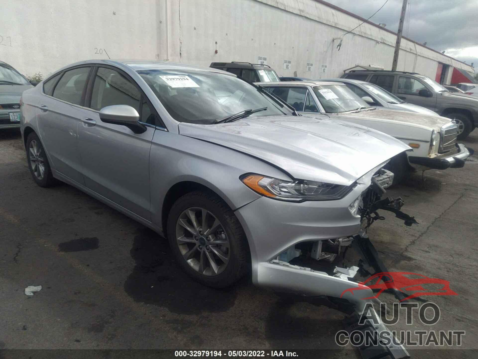 FORD FUSION 2017 - 3FA6P0H78HR330719