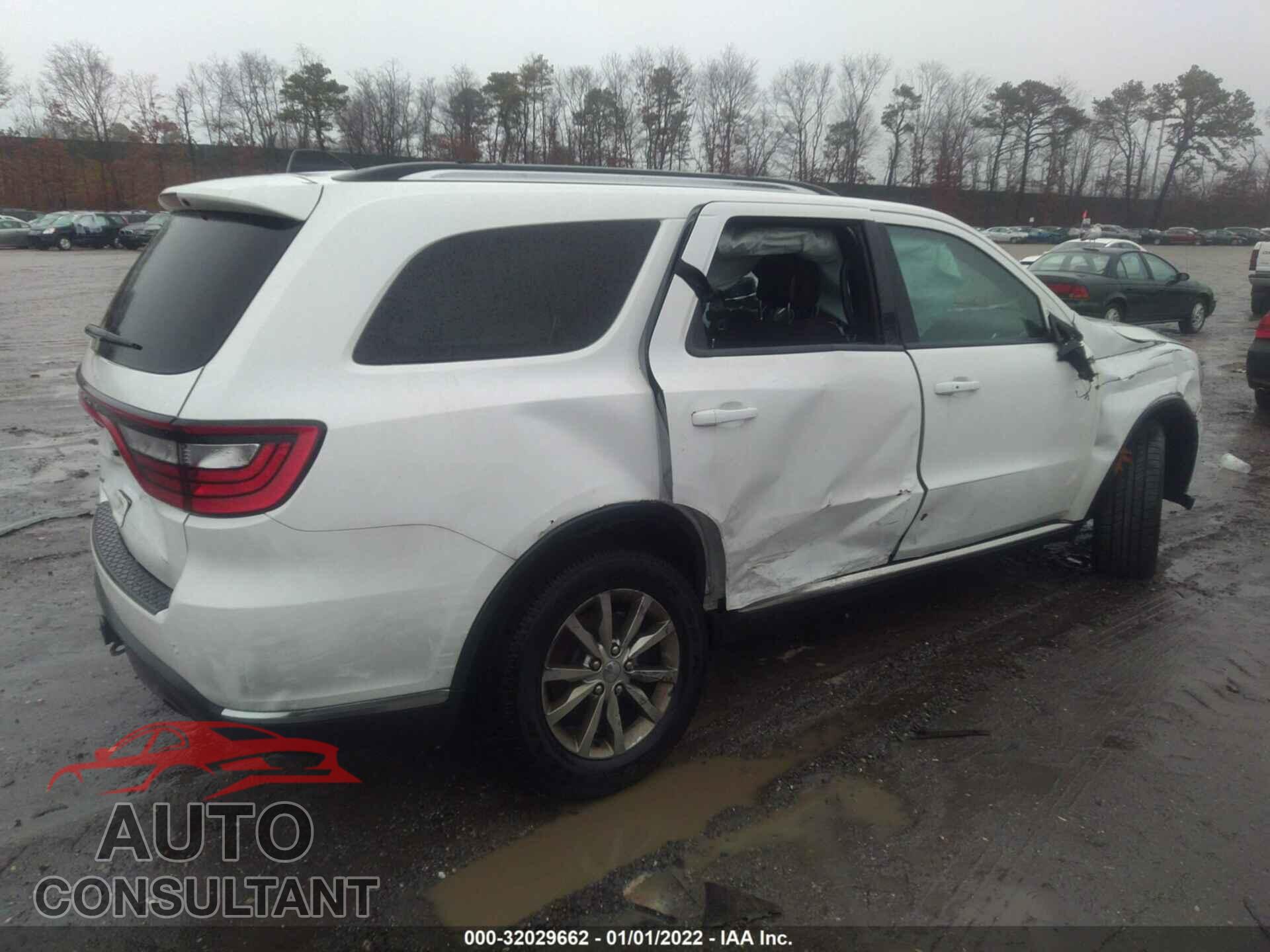 DODGE DURANGO 2017 - 1C4RDJAG4HC615349