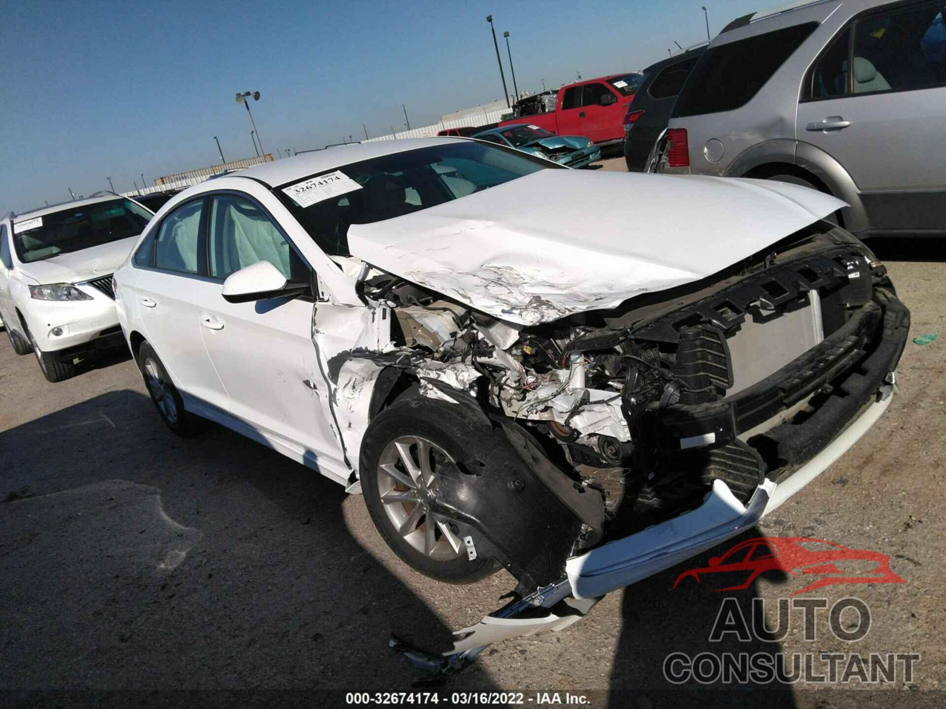 HYUNDAI SONATA 2018 - 5NPE24AF6JH627431