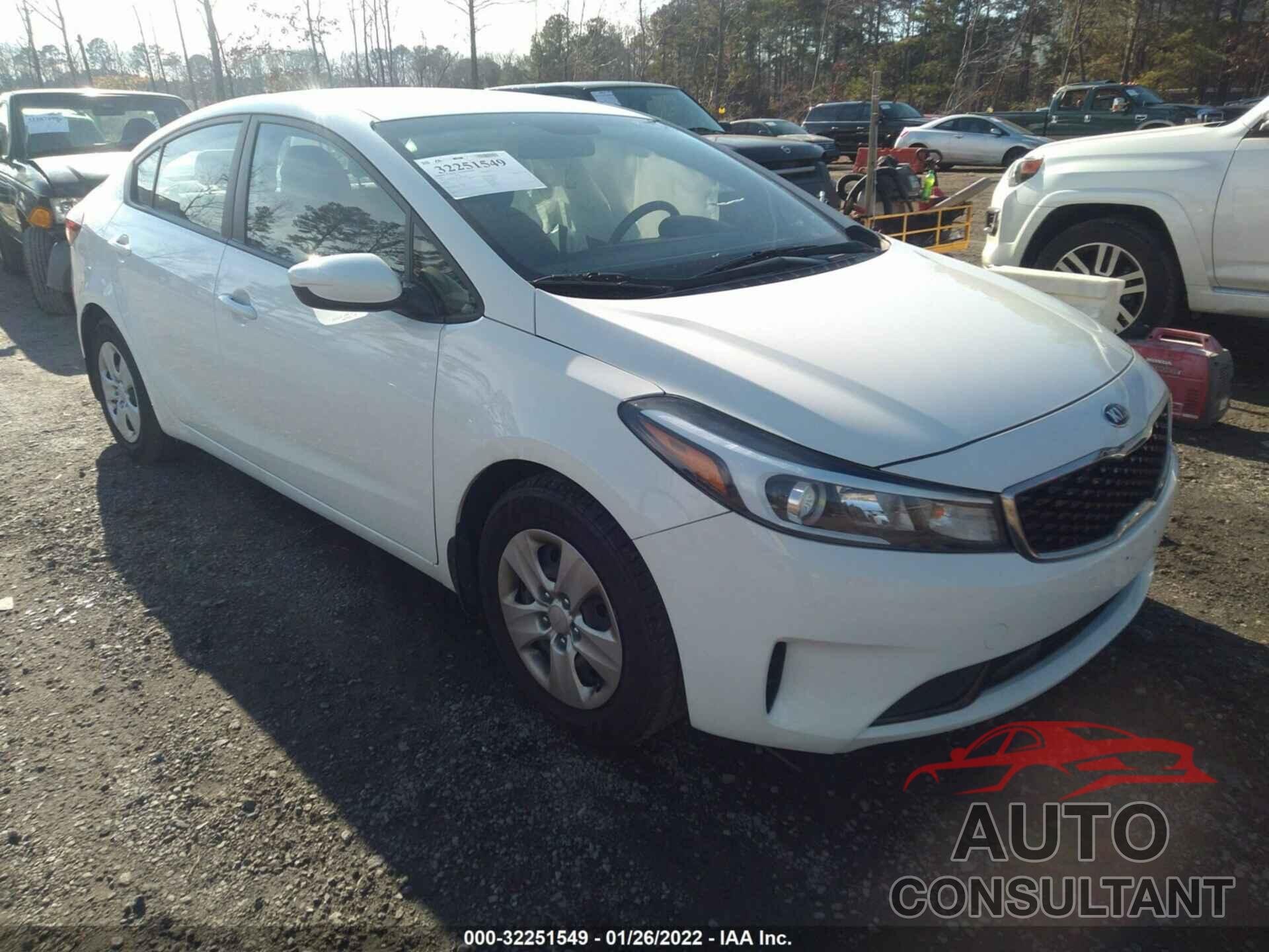 KIA FORTE 2017 - 3KPFK4A77HE081766