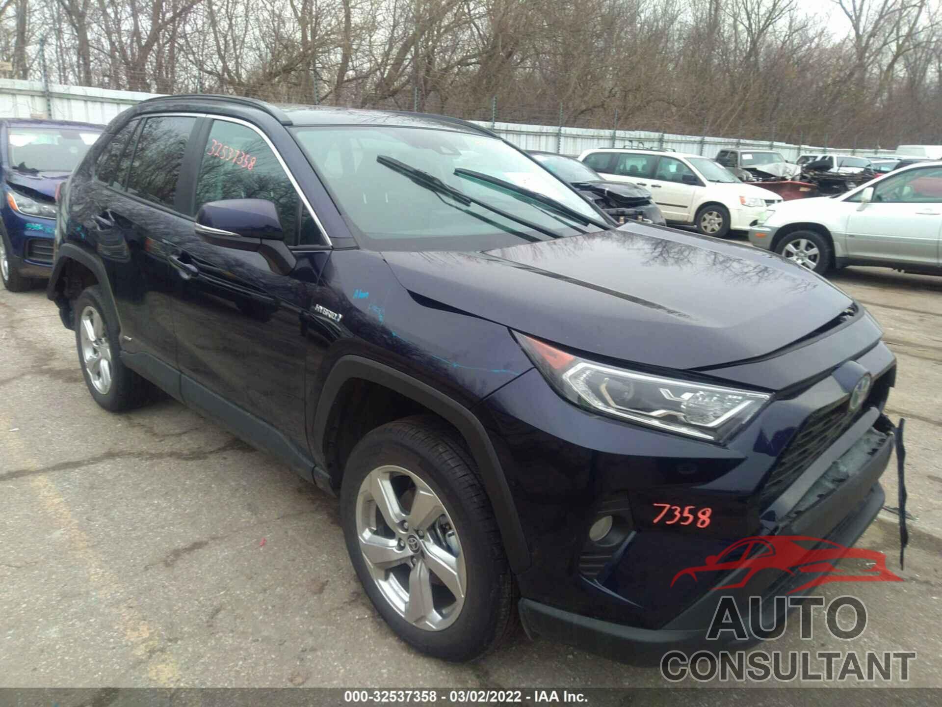TOYOTA RAV4 2021 - 4T3B6RFV5MU043555