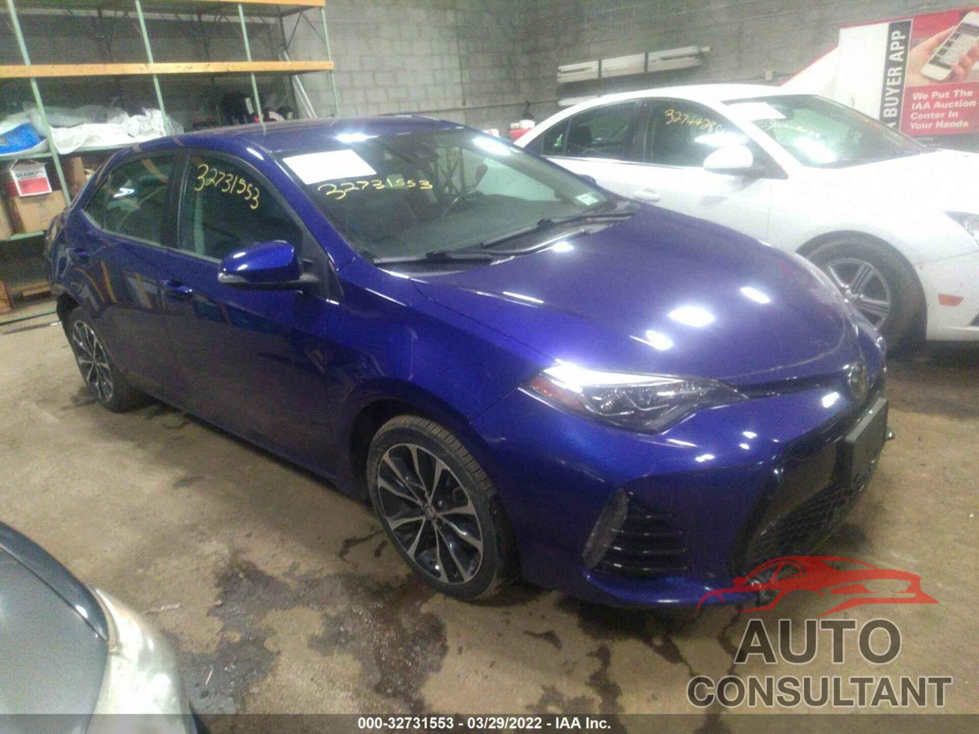 TOYOTA COROLLA 2017 - 2T1BURHE3HC806921
