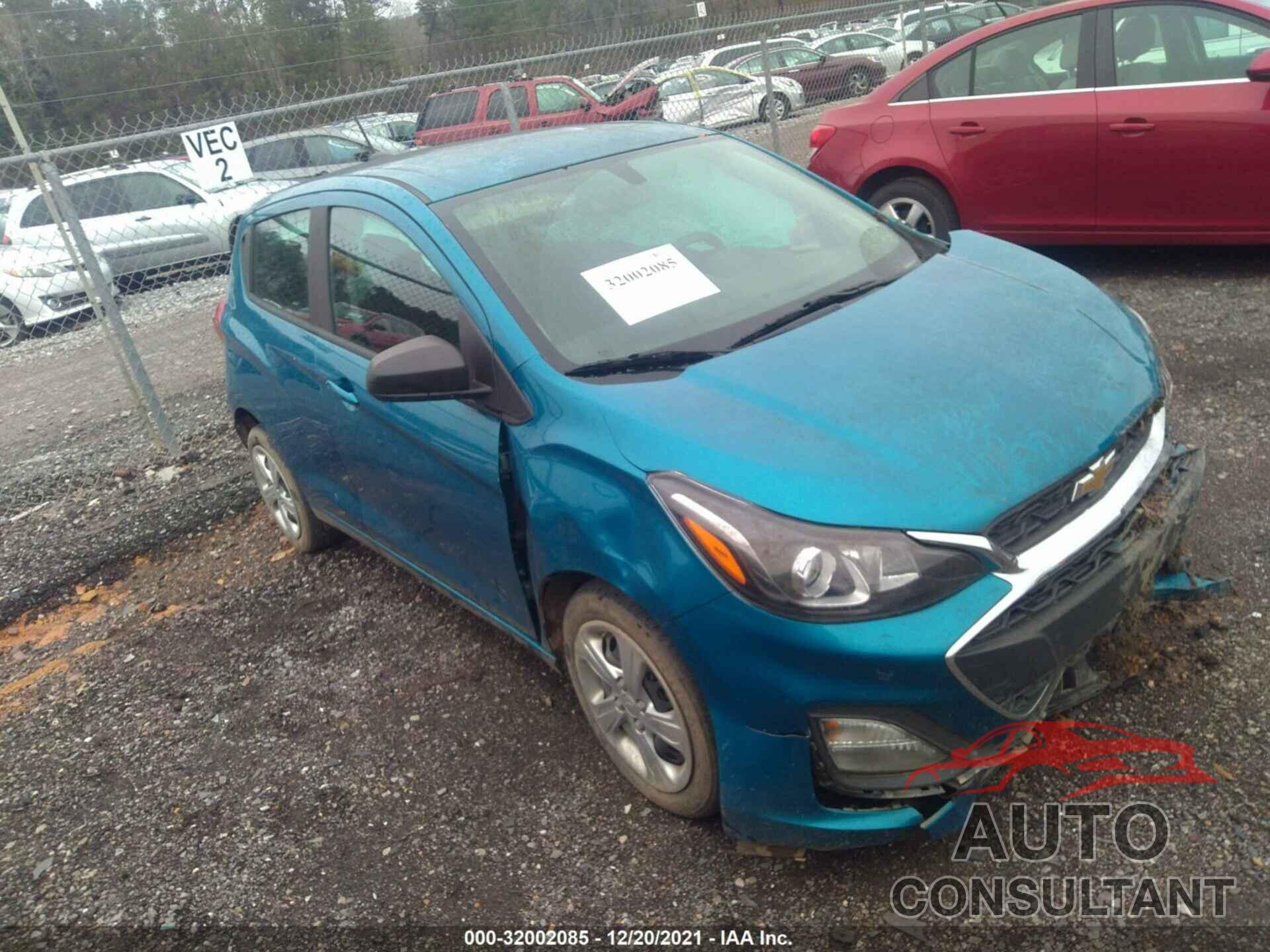 CHEVROLET SPARK 2019 - KL8CB6SA3KC725456