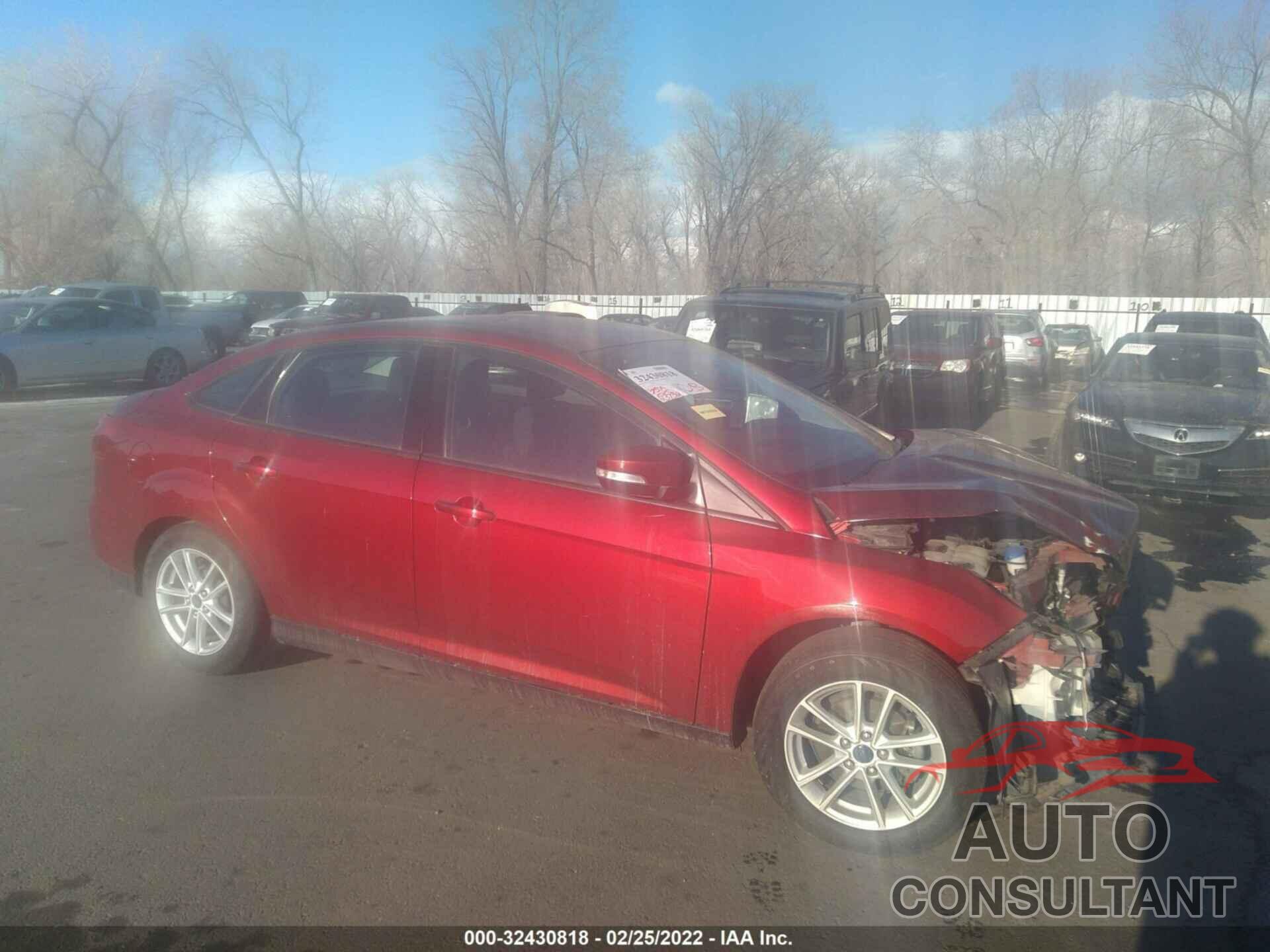 FORD FOCUS 2017 - 1FADP3F20HL205678