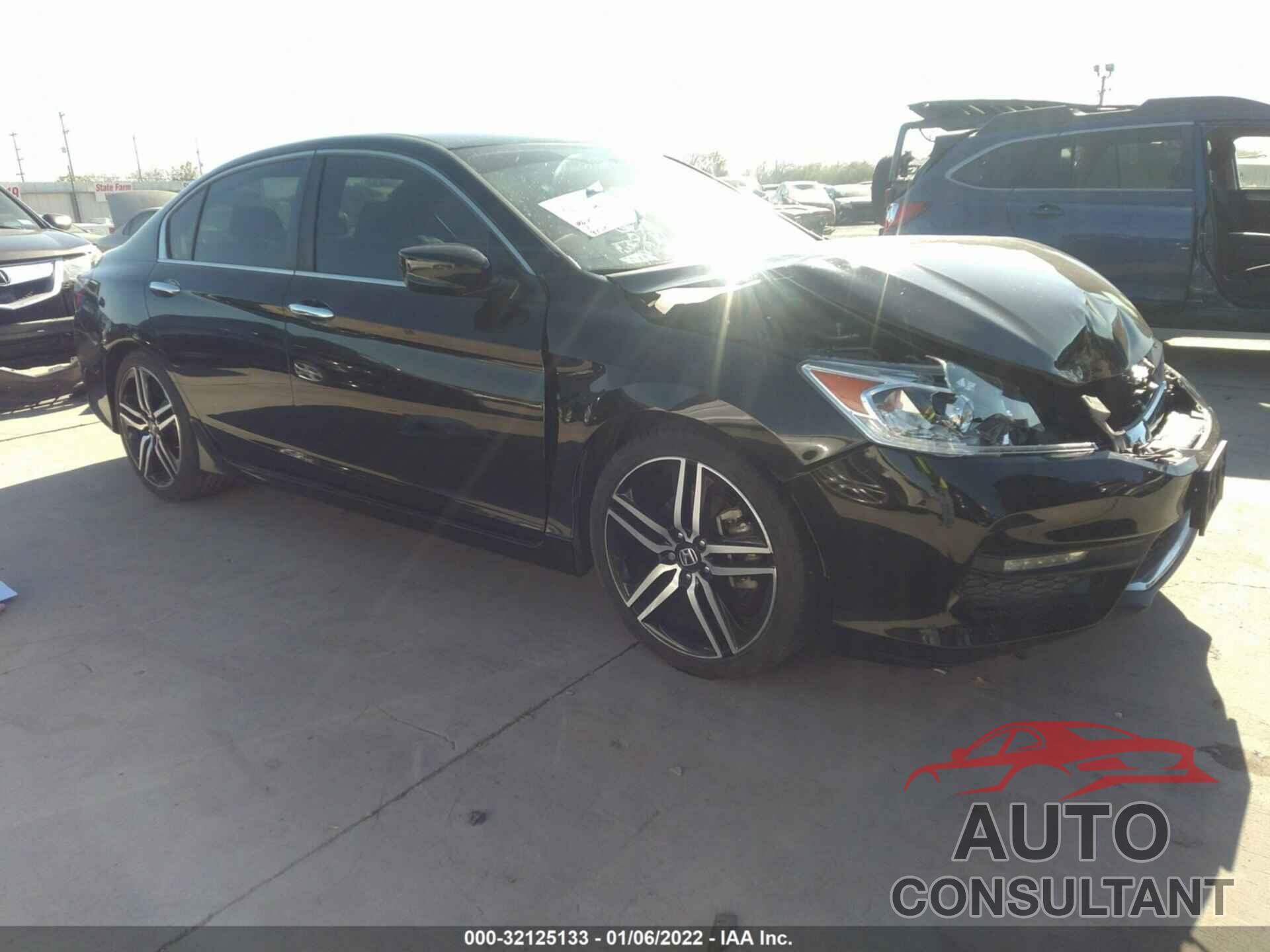 HONDA ACCORD SEDAN 2016 - 1HGCR2F5XGA140208