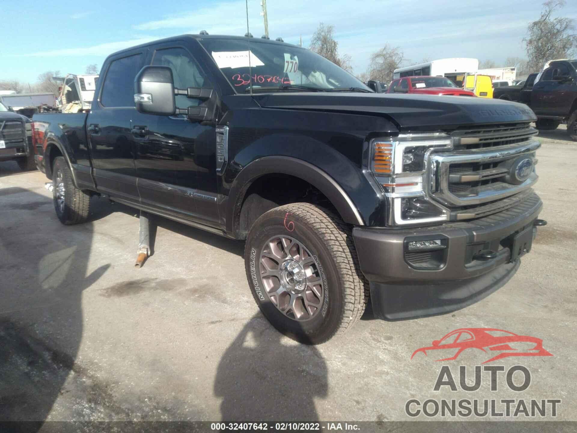 FORD SUPER DUTY F-250 SRW 2022 - 1FT7W2BT8NEC85606