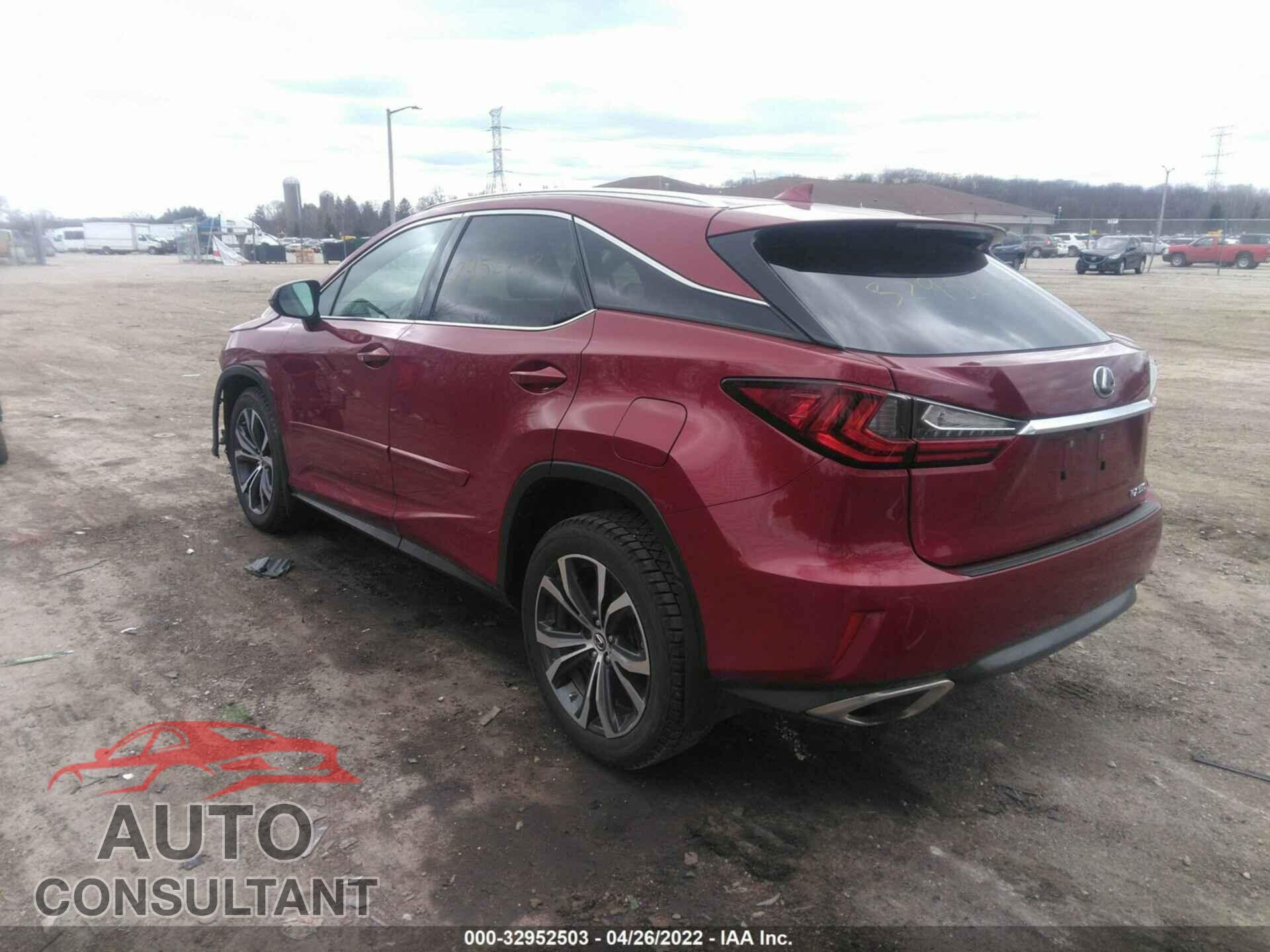 LEXUS RX 2019 - 2T2BZMCA4KC194059