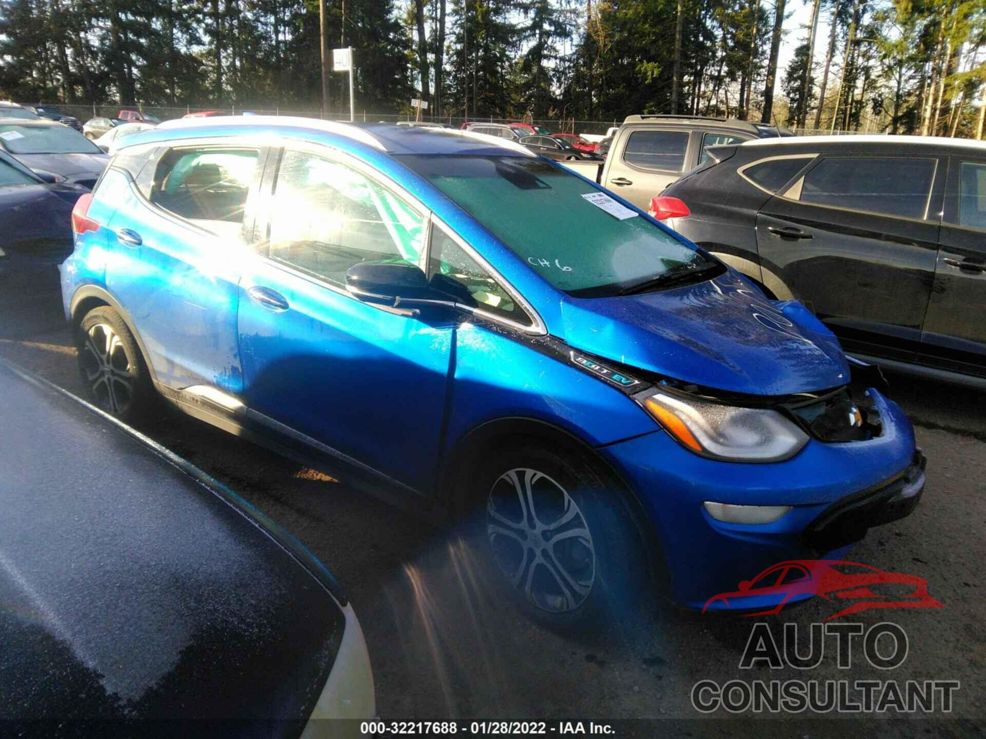 CHEVROLET BOLT EV 2017 - 1G1FX6S09H4189606