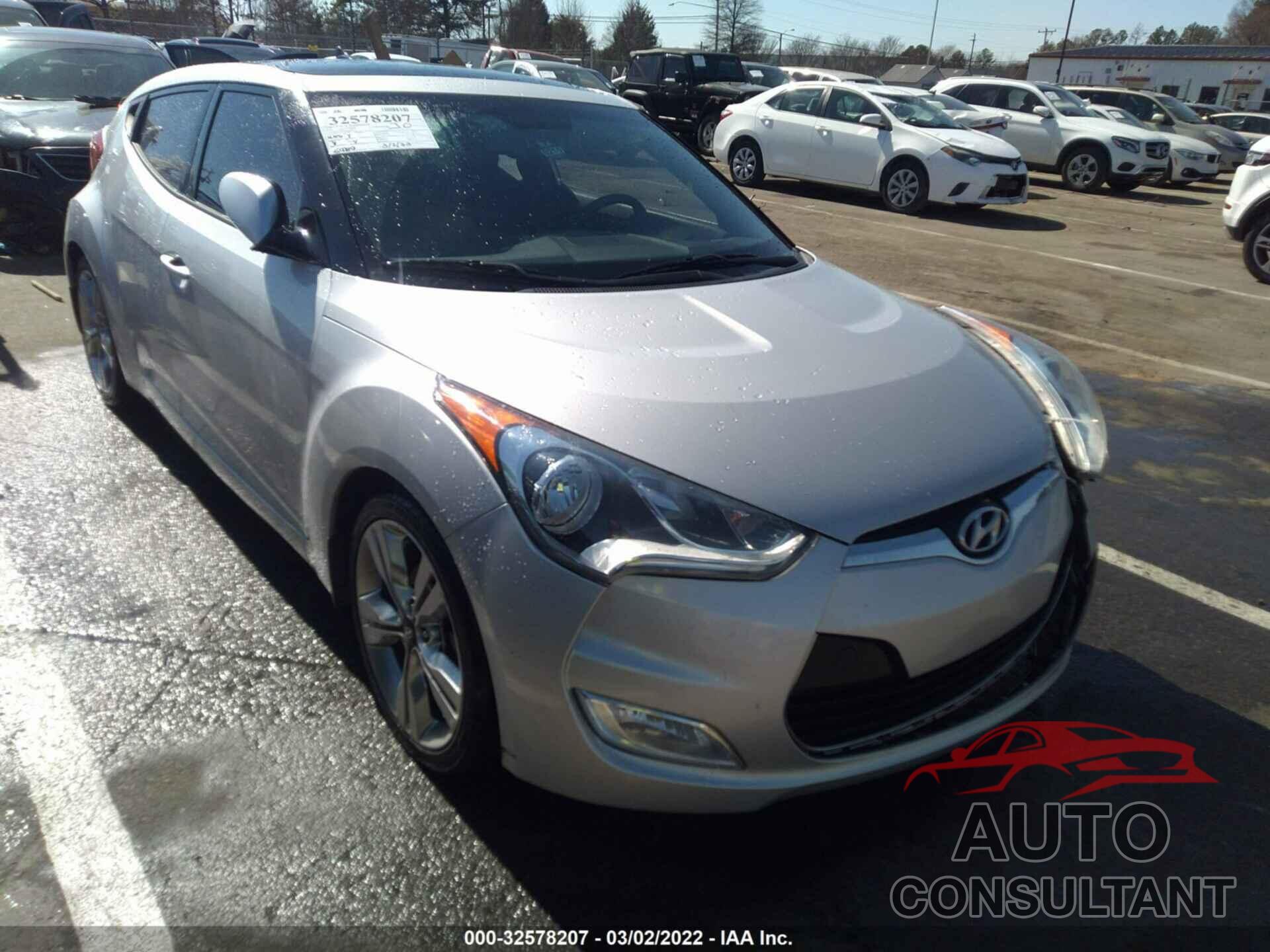 HYUNDAI VELOSTER 2016 - KMHTC6AD8GU251971