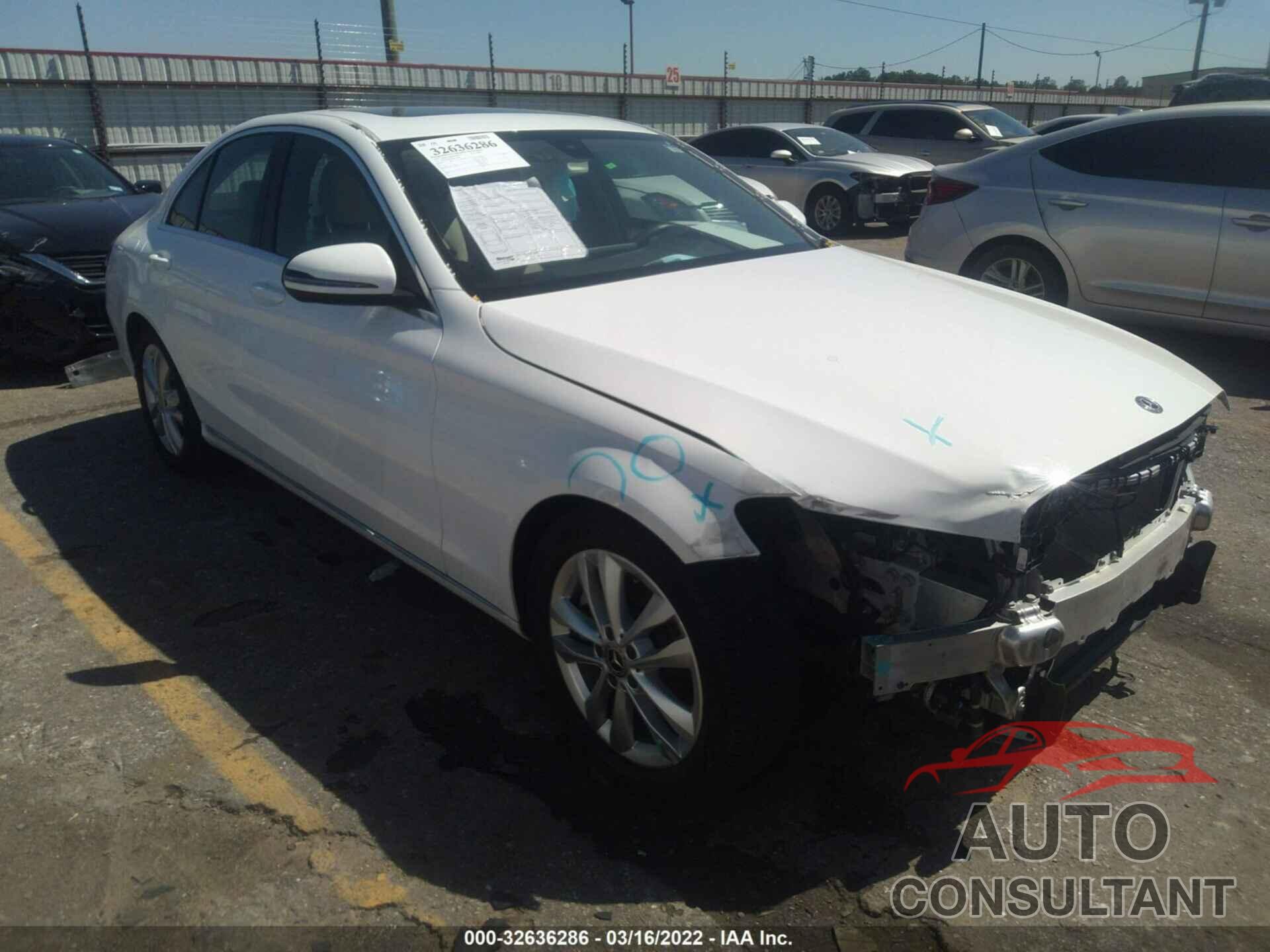 MERCEDES-BENZ C-CLASS 2019 - WDDWF8DB3KR518093