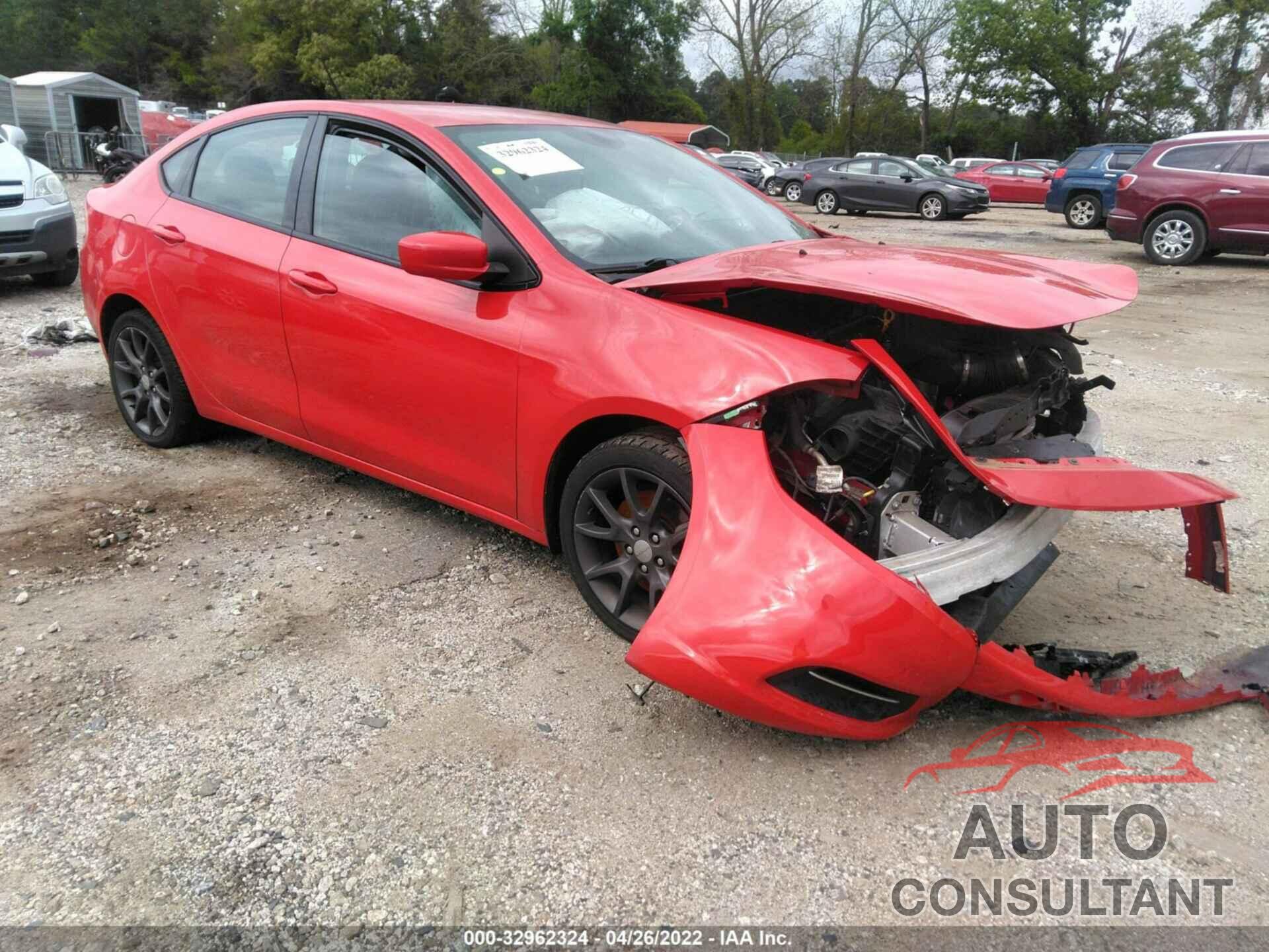 DODGE DART 2016 - 1C3CDFAA6GD750750