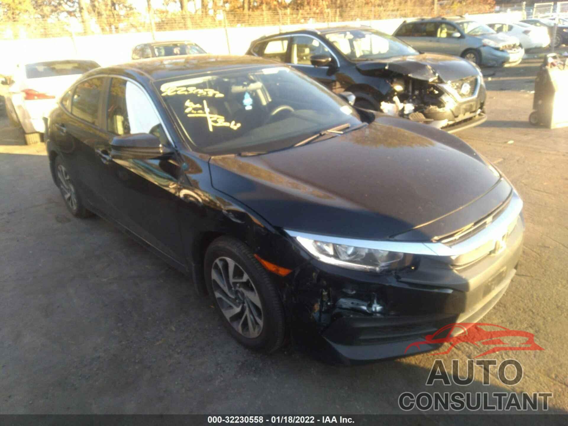 HONDA CIVIC SEDAN 2017 - 19XFC2F71HE059692