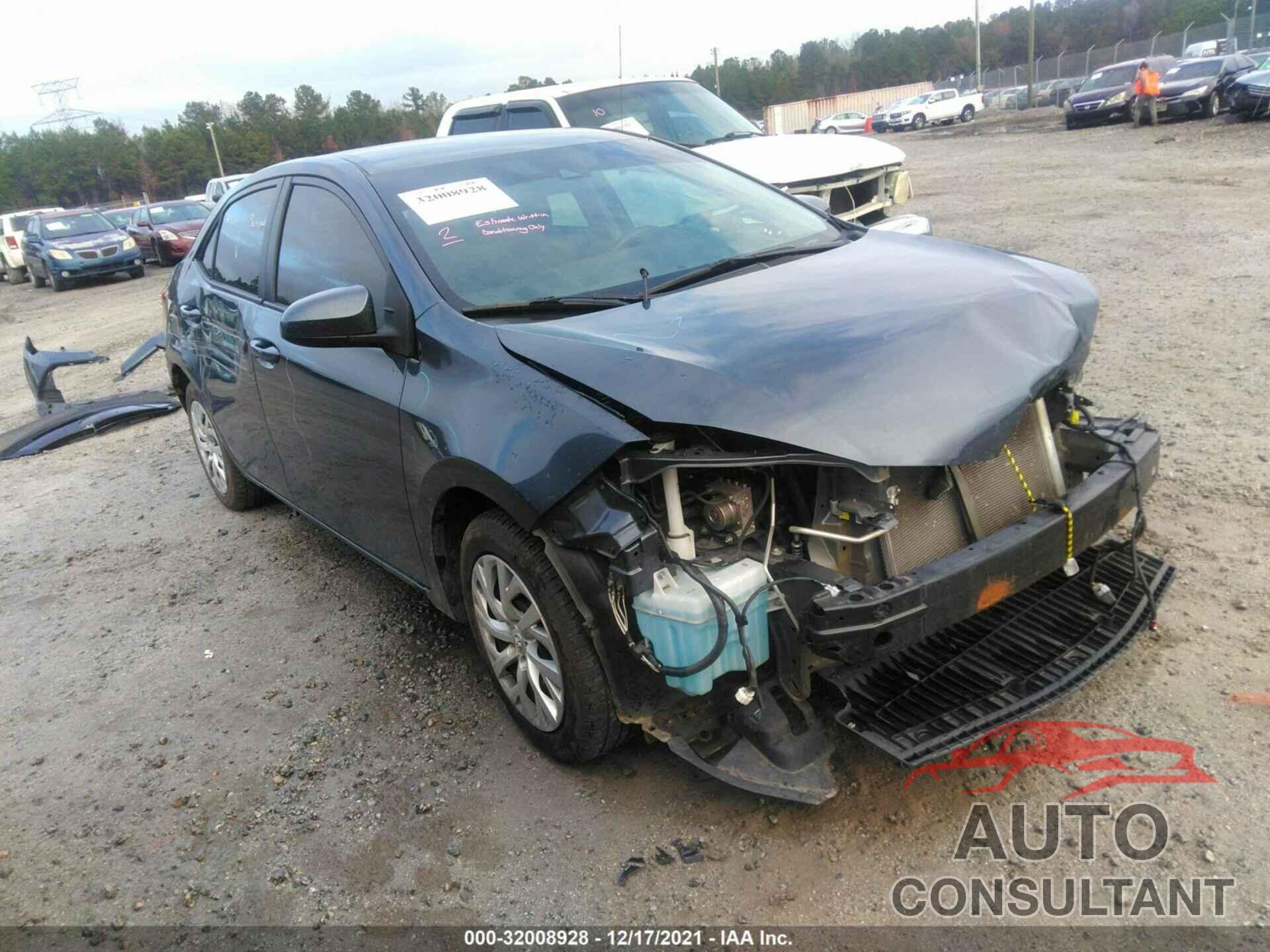 TOYOTA COROLLA 2019 - 5YFBURHE3KP927326
