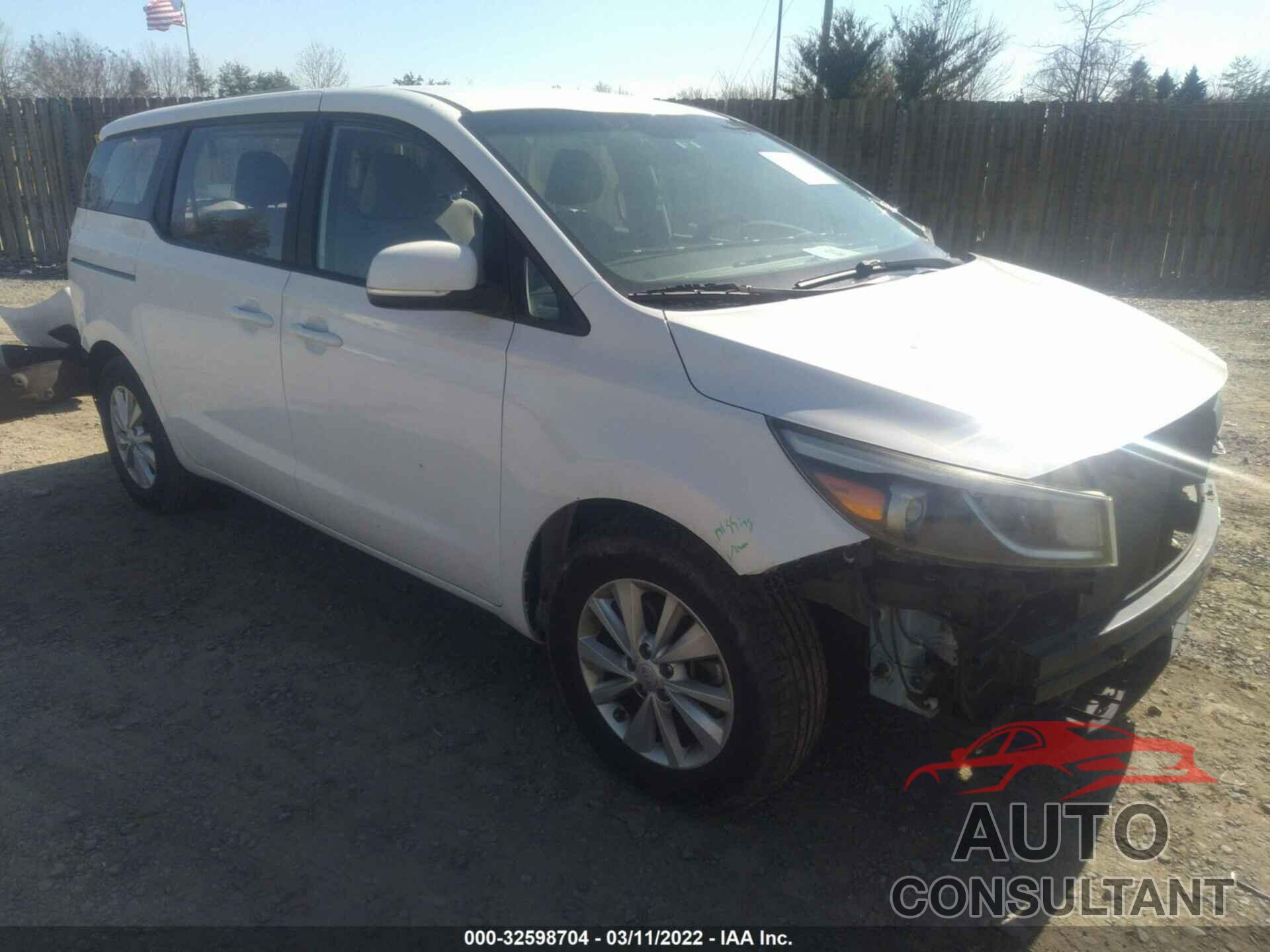 KIA SEDONA 2017 - KNDMA5C12H6259744