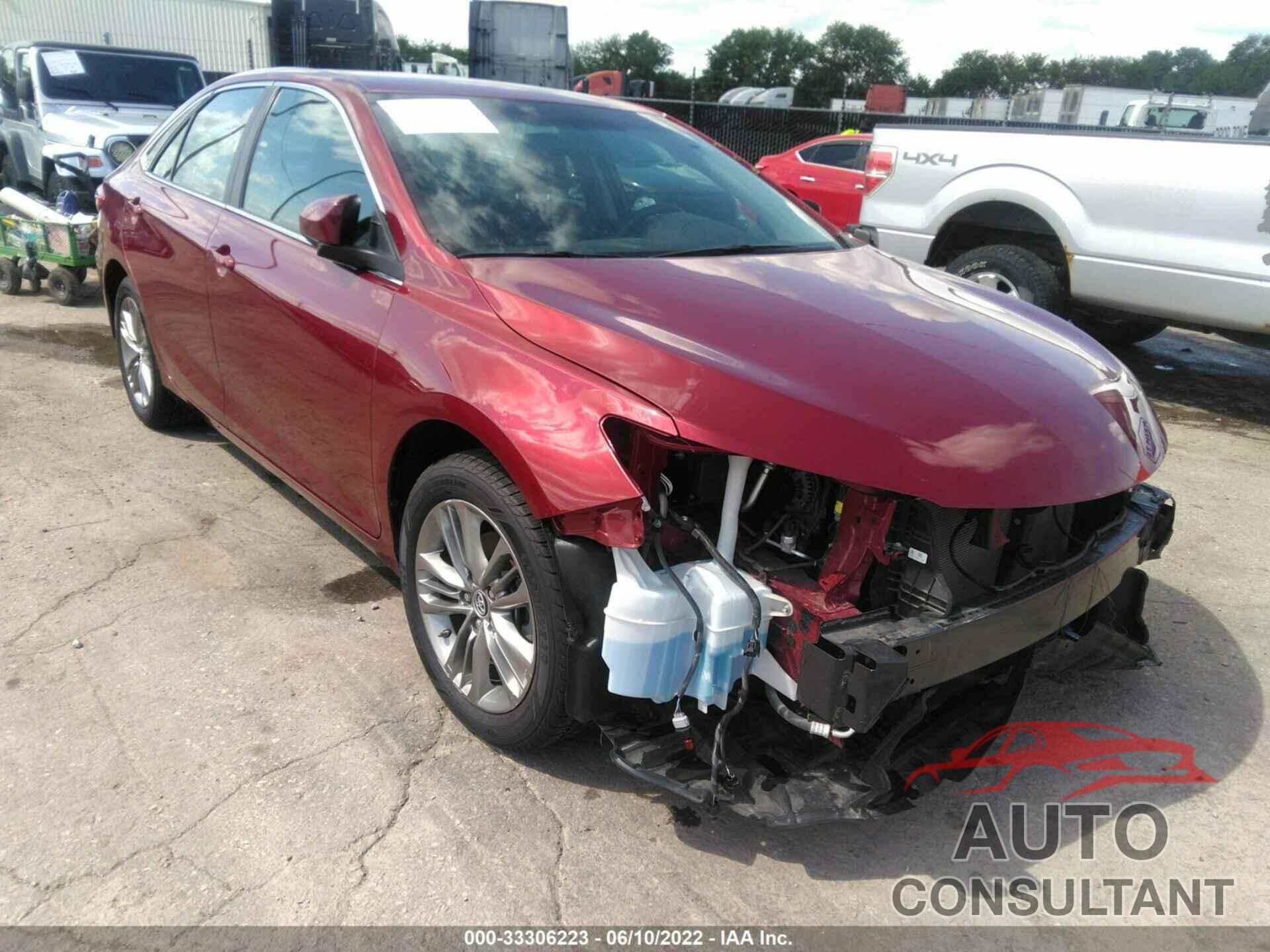 TOYOTA CAMRY 2016 - 4T1BF1FK7GU537534