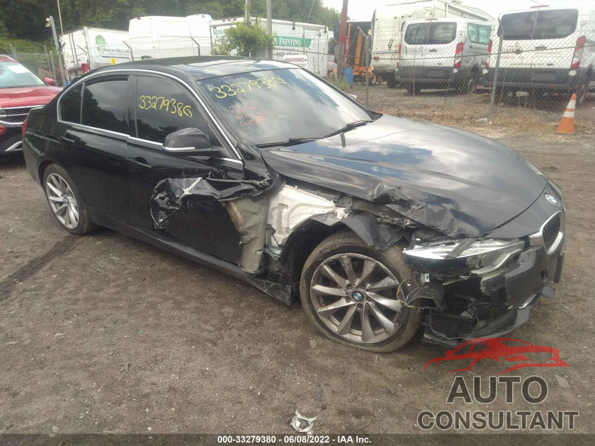 BMW 3 SERIES 2016 - WBA8E3G59GNT78660