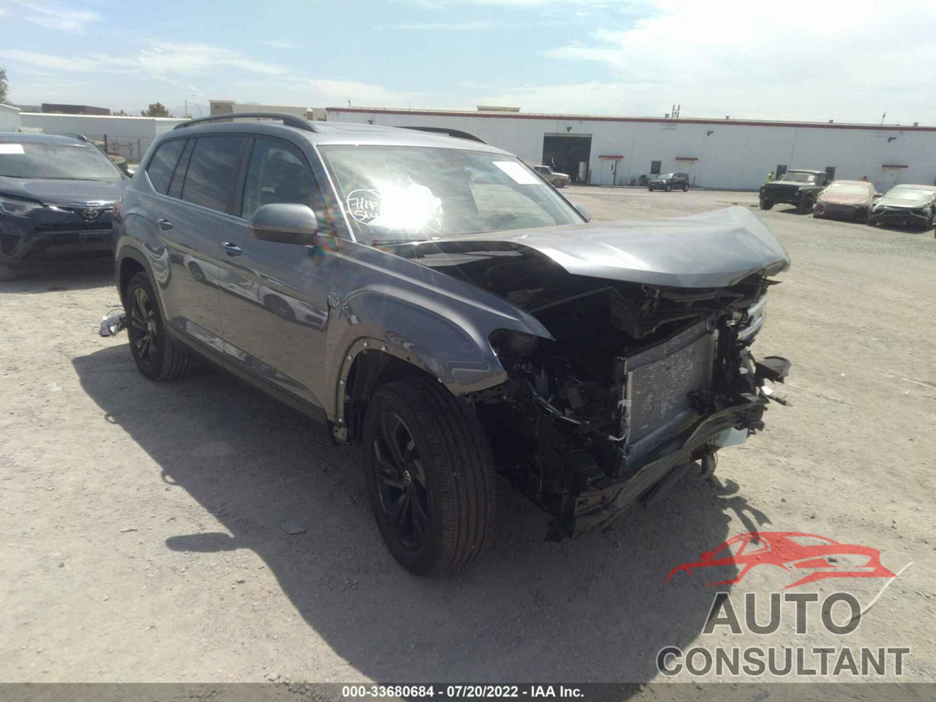 VOLKSWAGEN ATLAS 2022 - 1V2JR2CA8NC528528