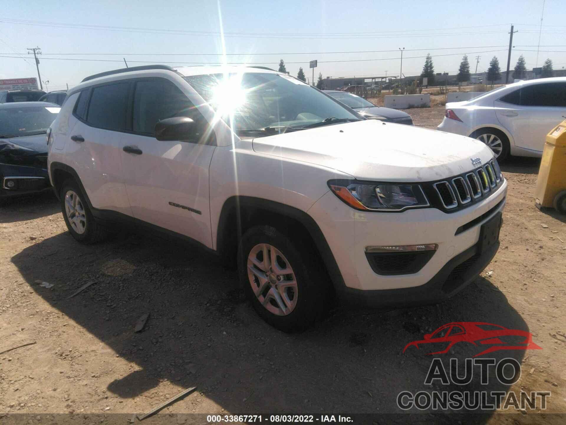 JEEP COMPASS 2018 - 3C4NJCAB1JT204458