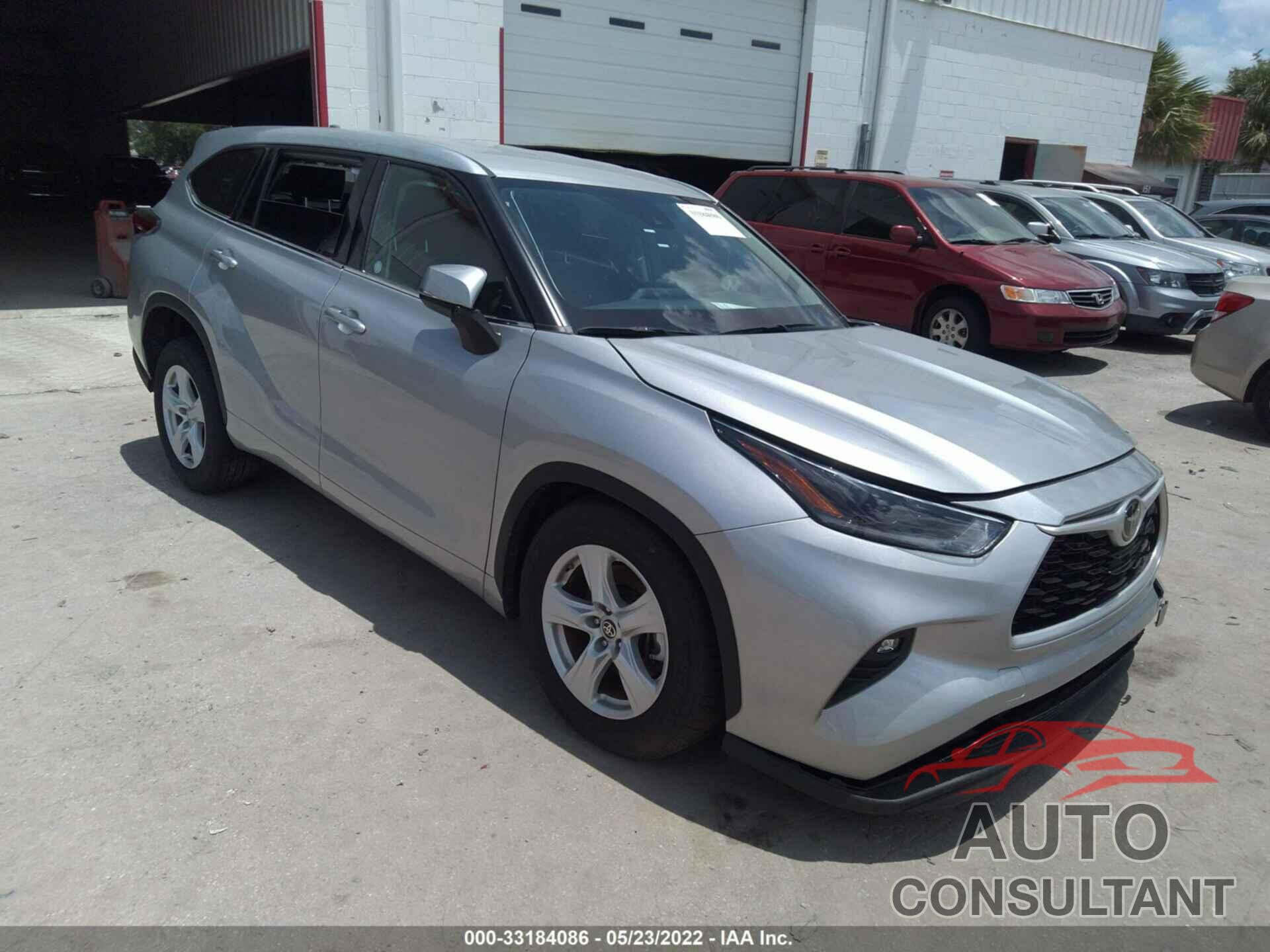 TOYOTA HIGHLANDER 2021 - 5TDZZRAH9MS529875