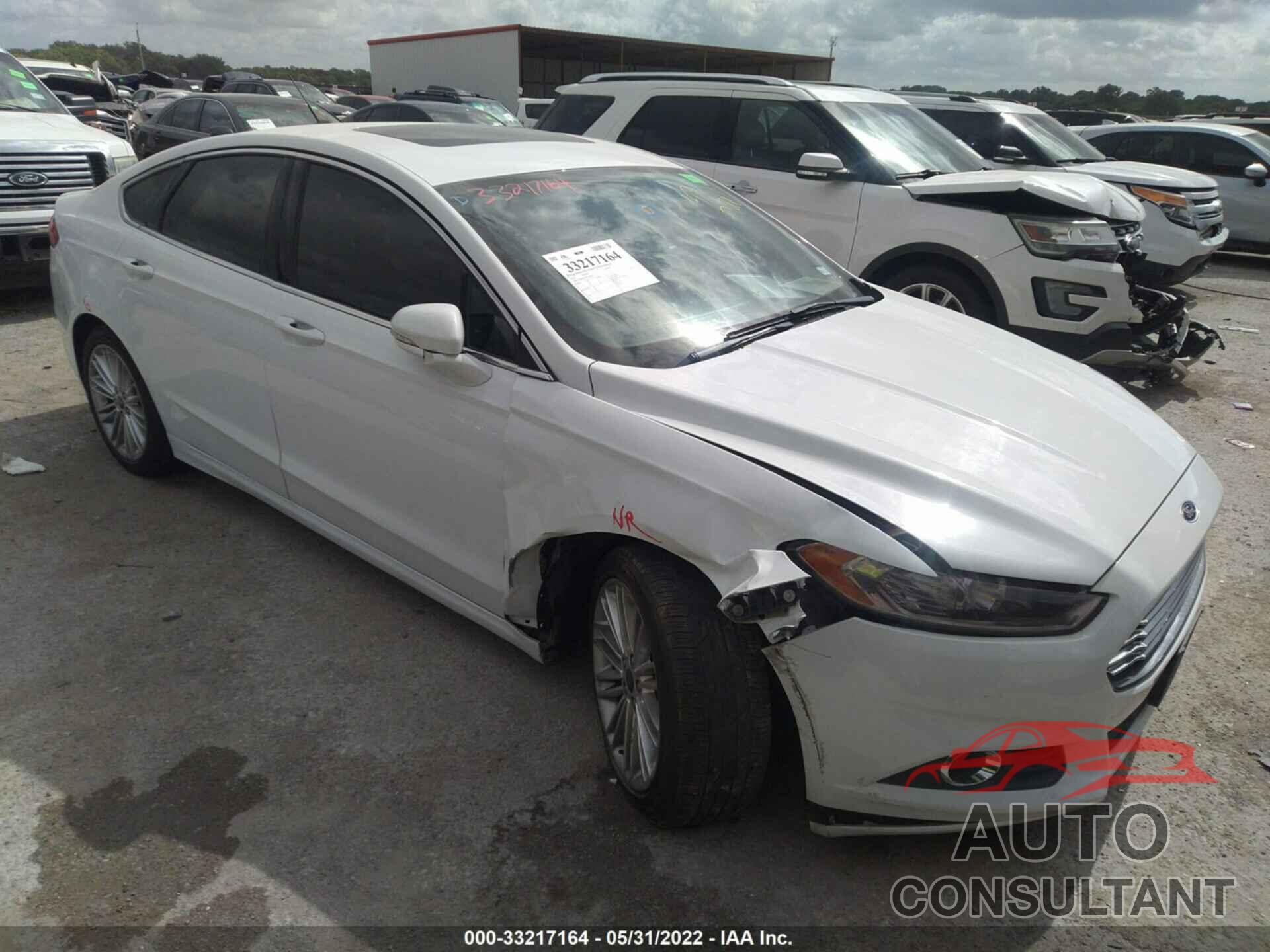 FORD FUSION 2016 - 3FA6P0HDXGR309875
