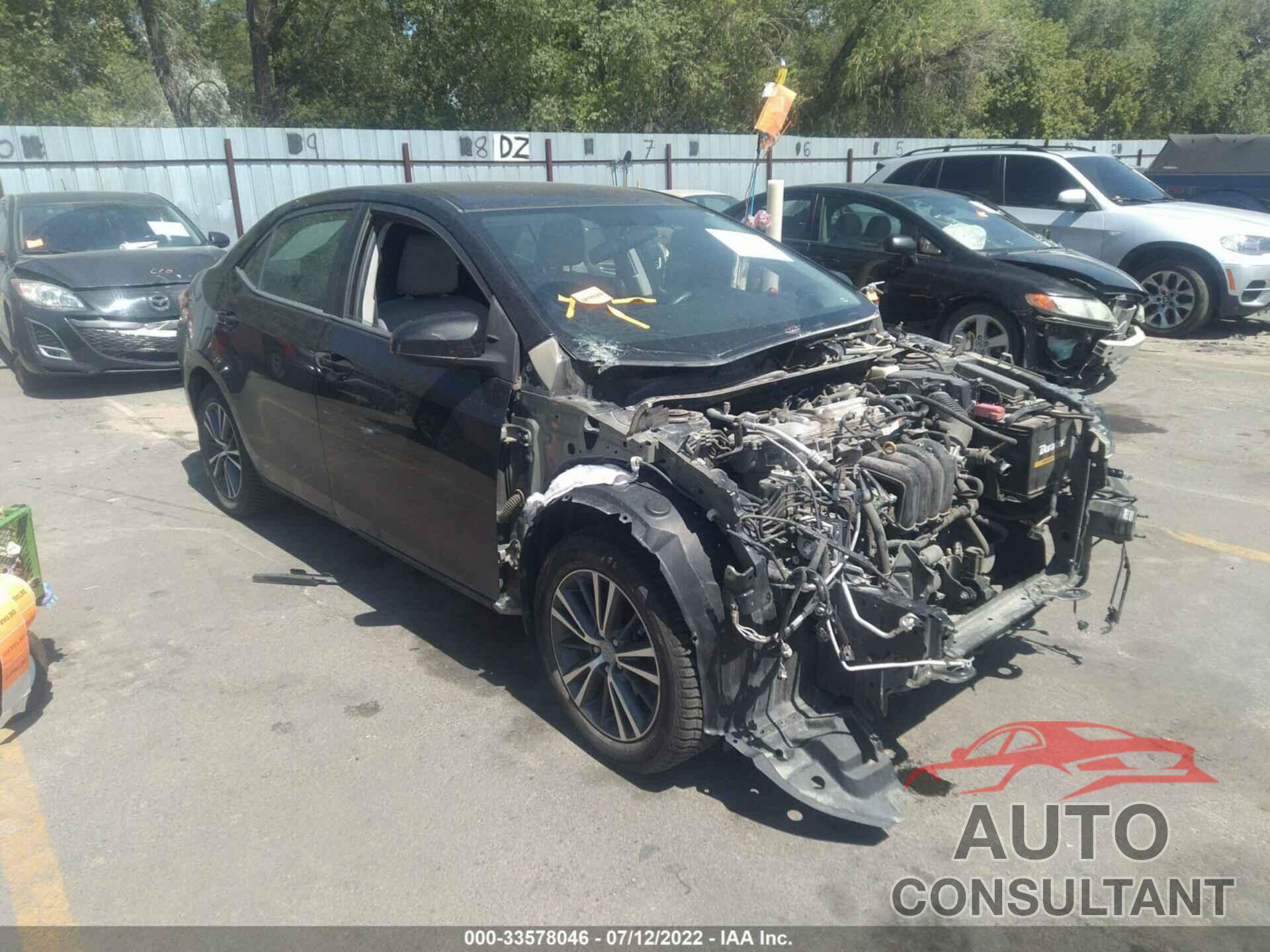 TOYOTA COROLLA 2016 - 2T1BURHE7GC545257