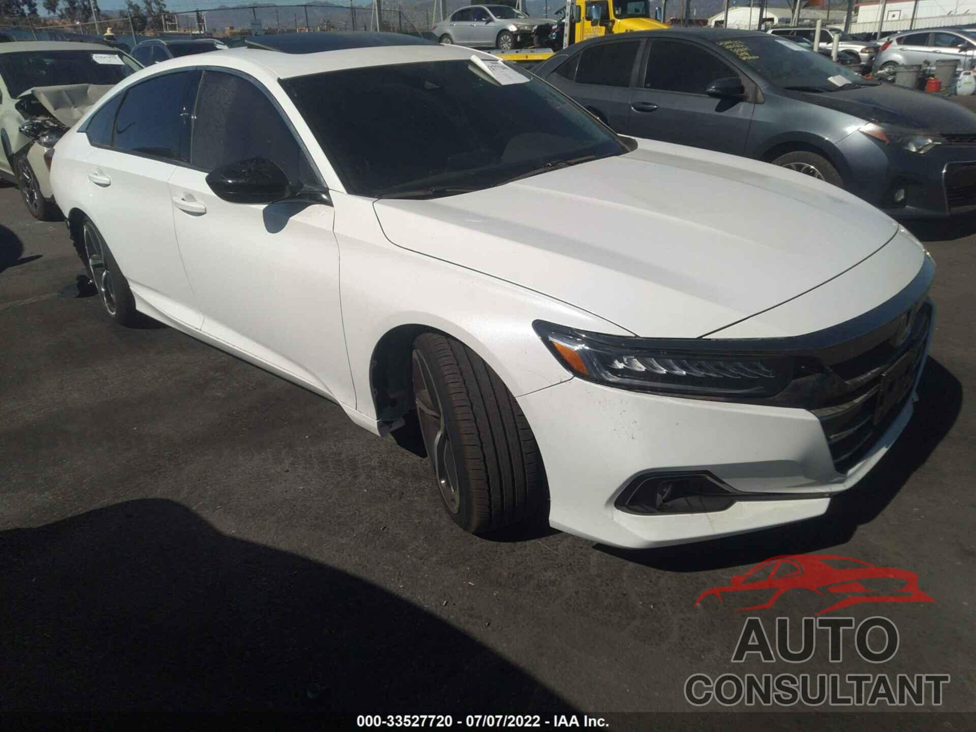 HONDA ACCORD SEDAN 2022 - 1HGCV2F37NA003654