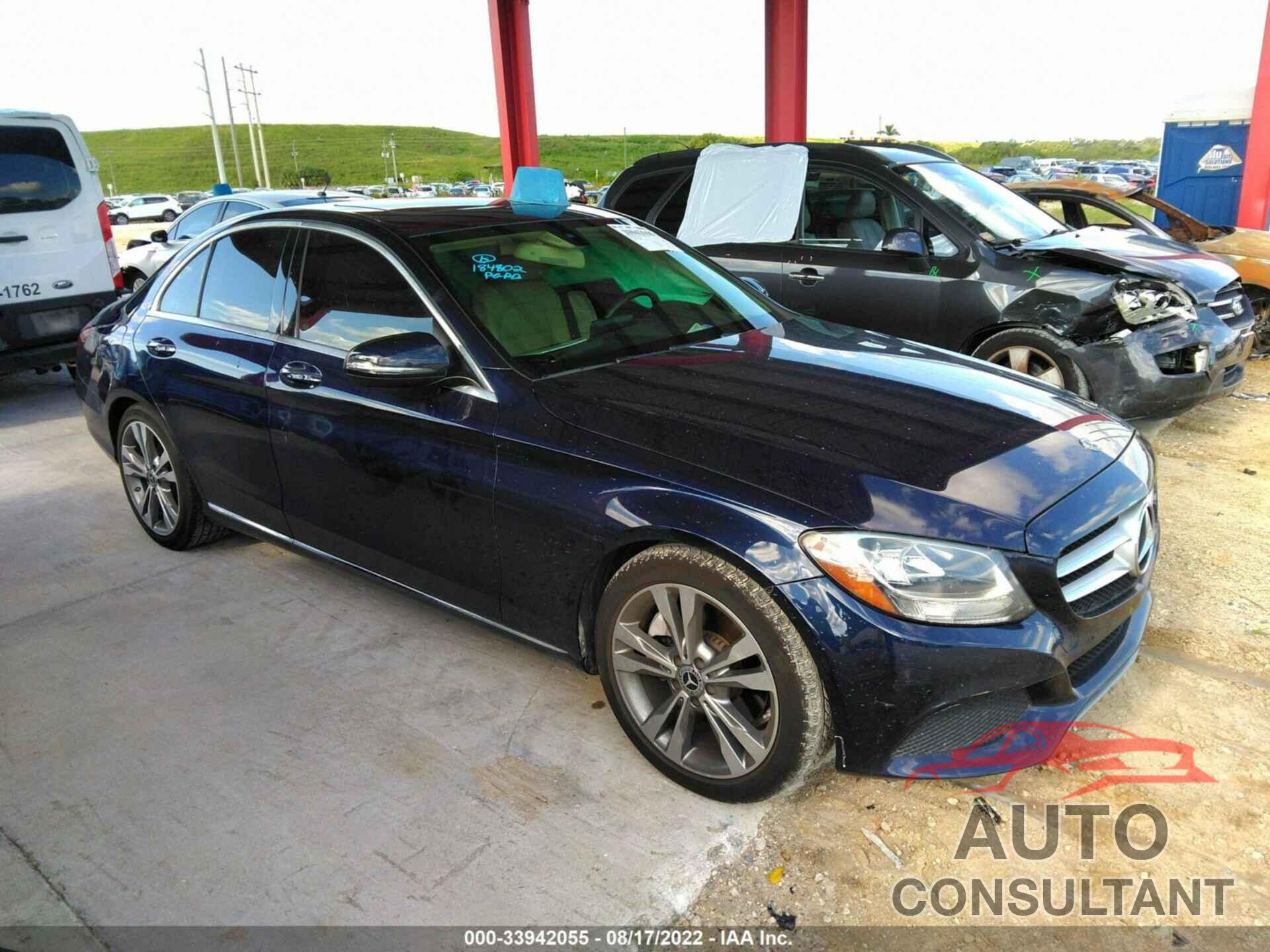 MERCEDES-BENZ C-CLASS 2018 - 55SWF4JBXJU263095