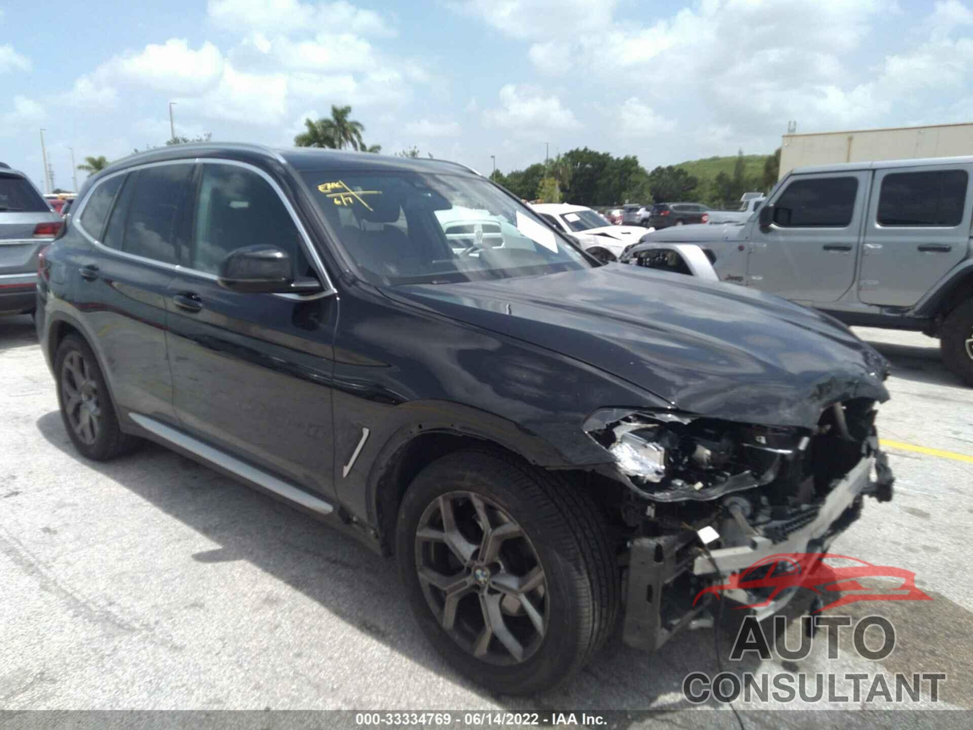 BMW X3 2021 - 5UXTY5C05M9E37087