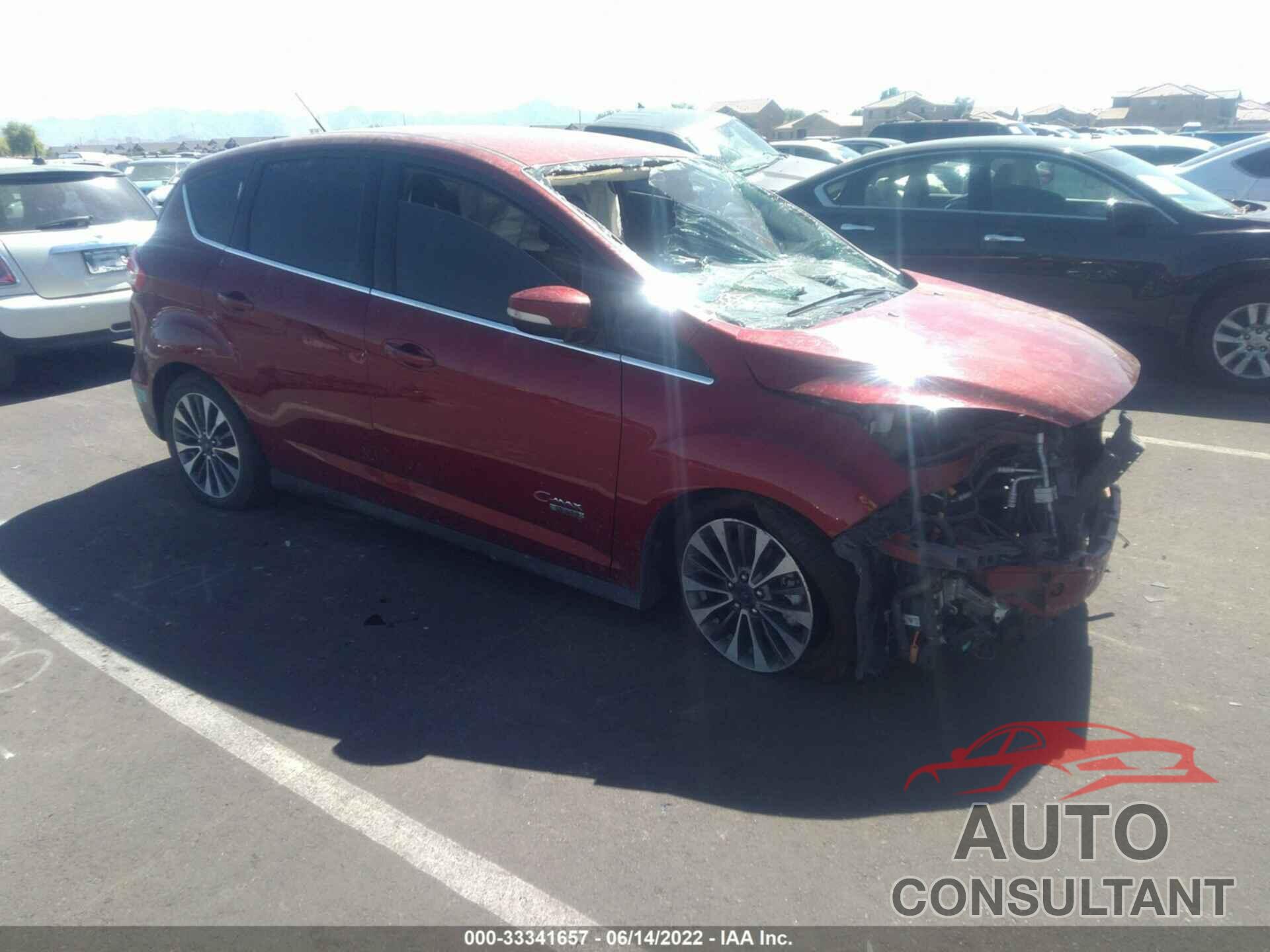 FORD C-MAX ENERGI 2017 - 1FADP5FU9HL105687