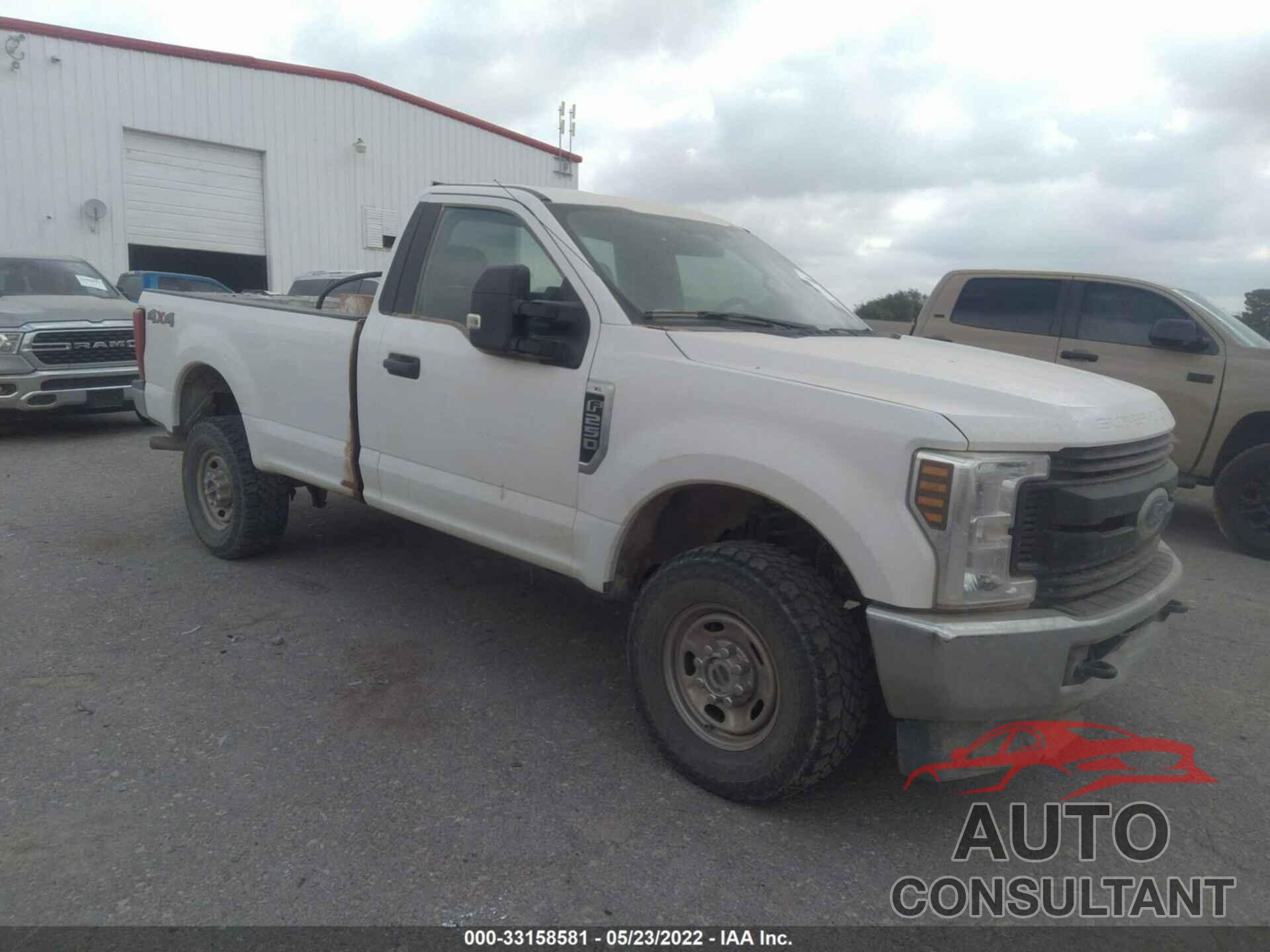 FORD SUPER DUTY F-250 SRW 2019 - 1FTBF2B65KED64327