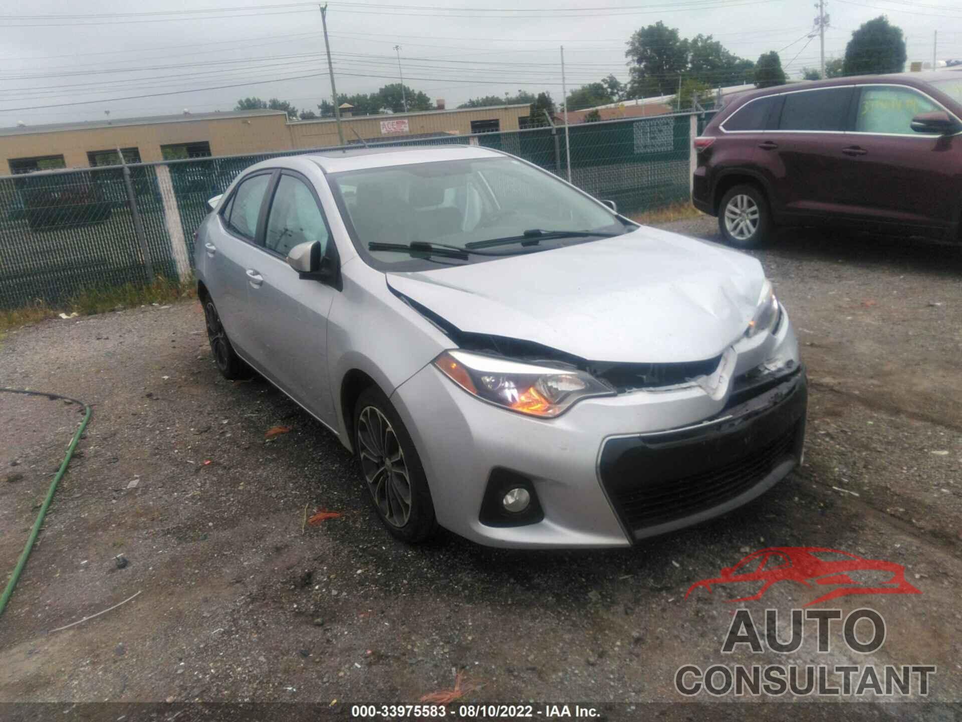TOYOTA COROLLA 2016 - 2T1BURHE2GC714195