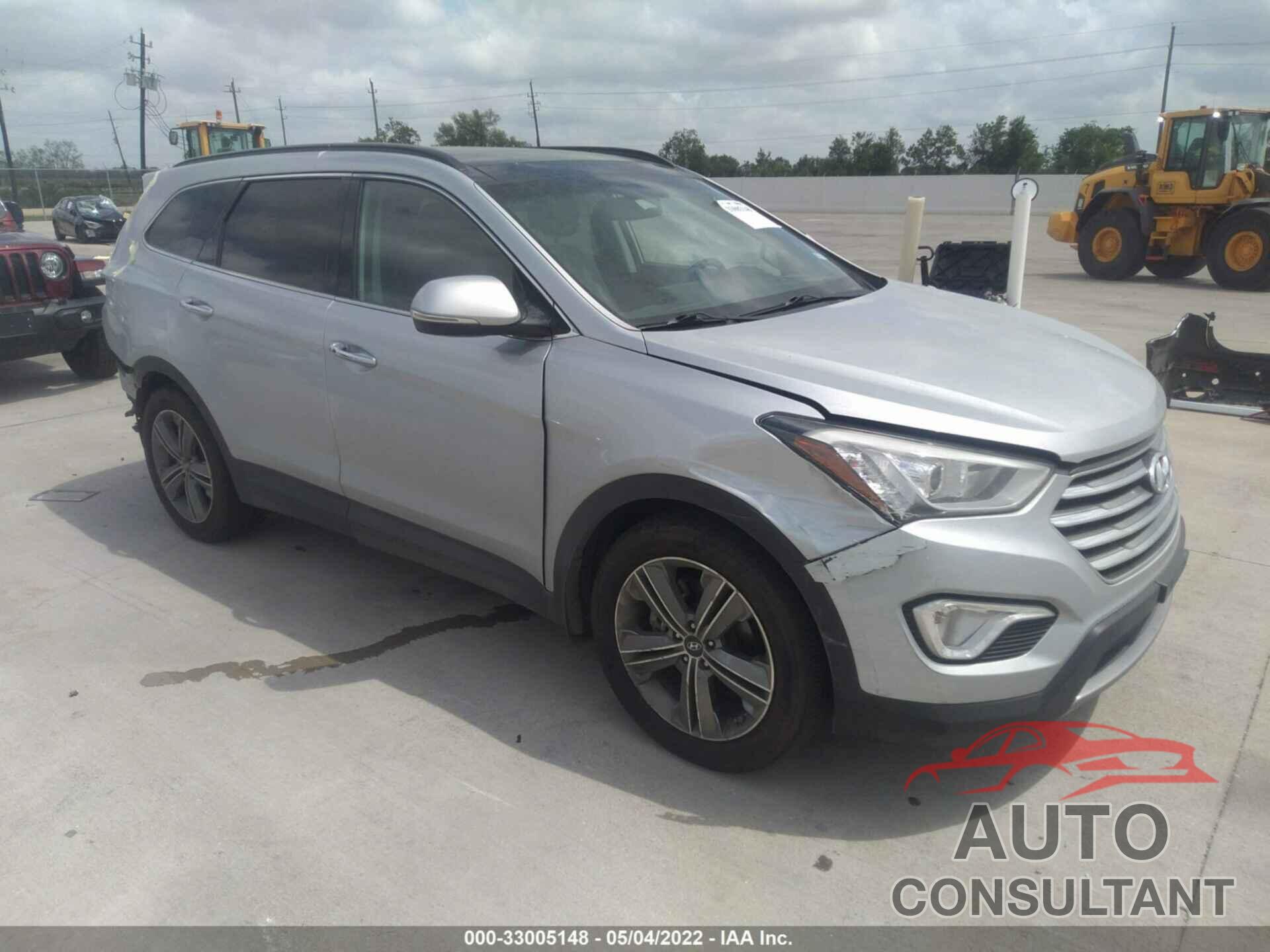 HYUNDAI SANTA FE 2016 - KM8SR4HFXGU165101