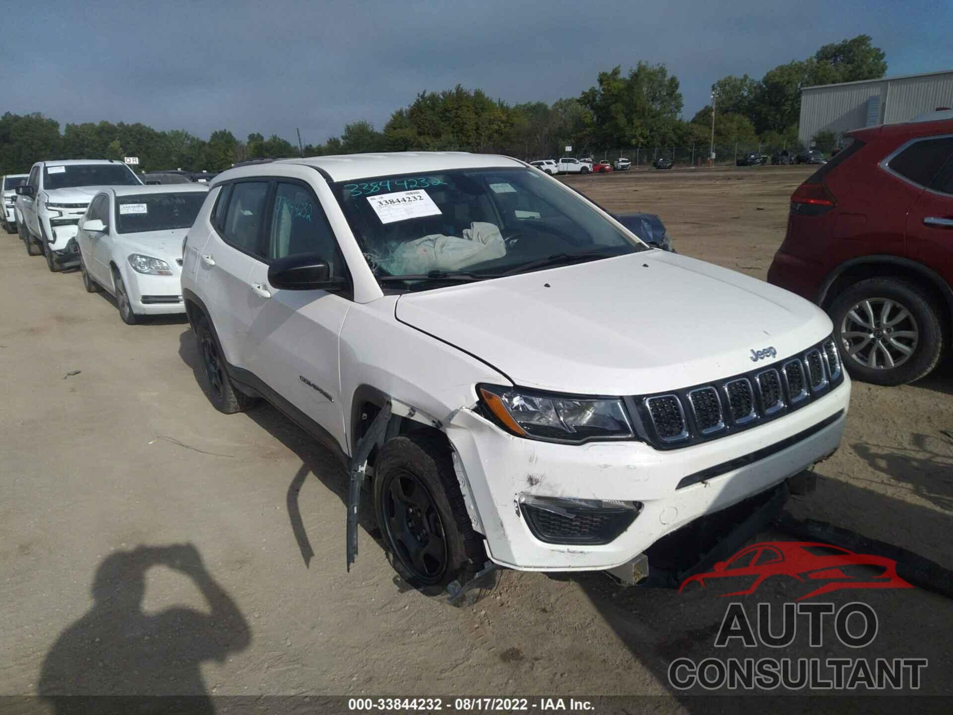JEEP COMPASS 2019 - 3C4NJDAB7KT651402