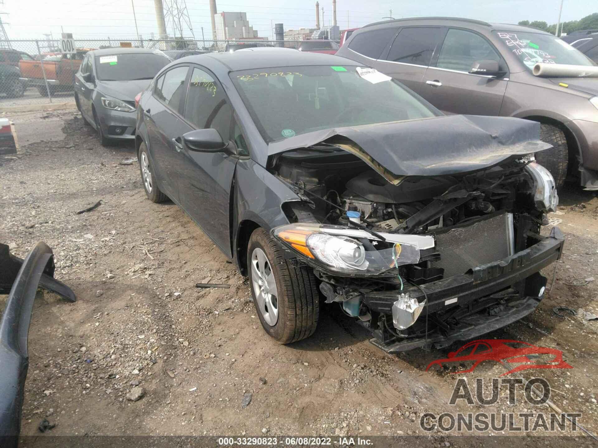 KIA FORTE 2016 - KNAFK4A63G5558725