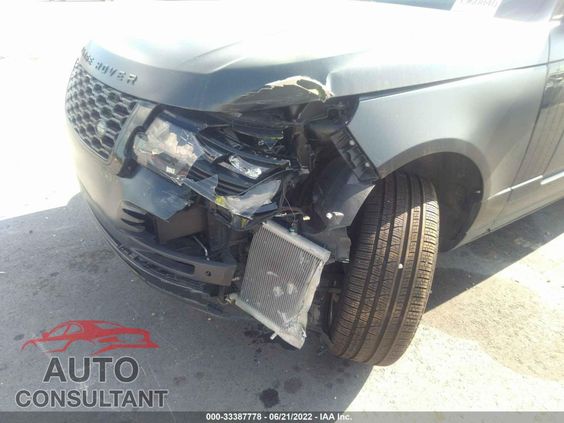 LAND ROVER RANGE ROVER 2019 - SALGS2REXKA532171