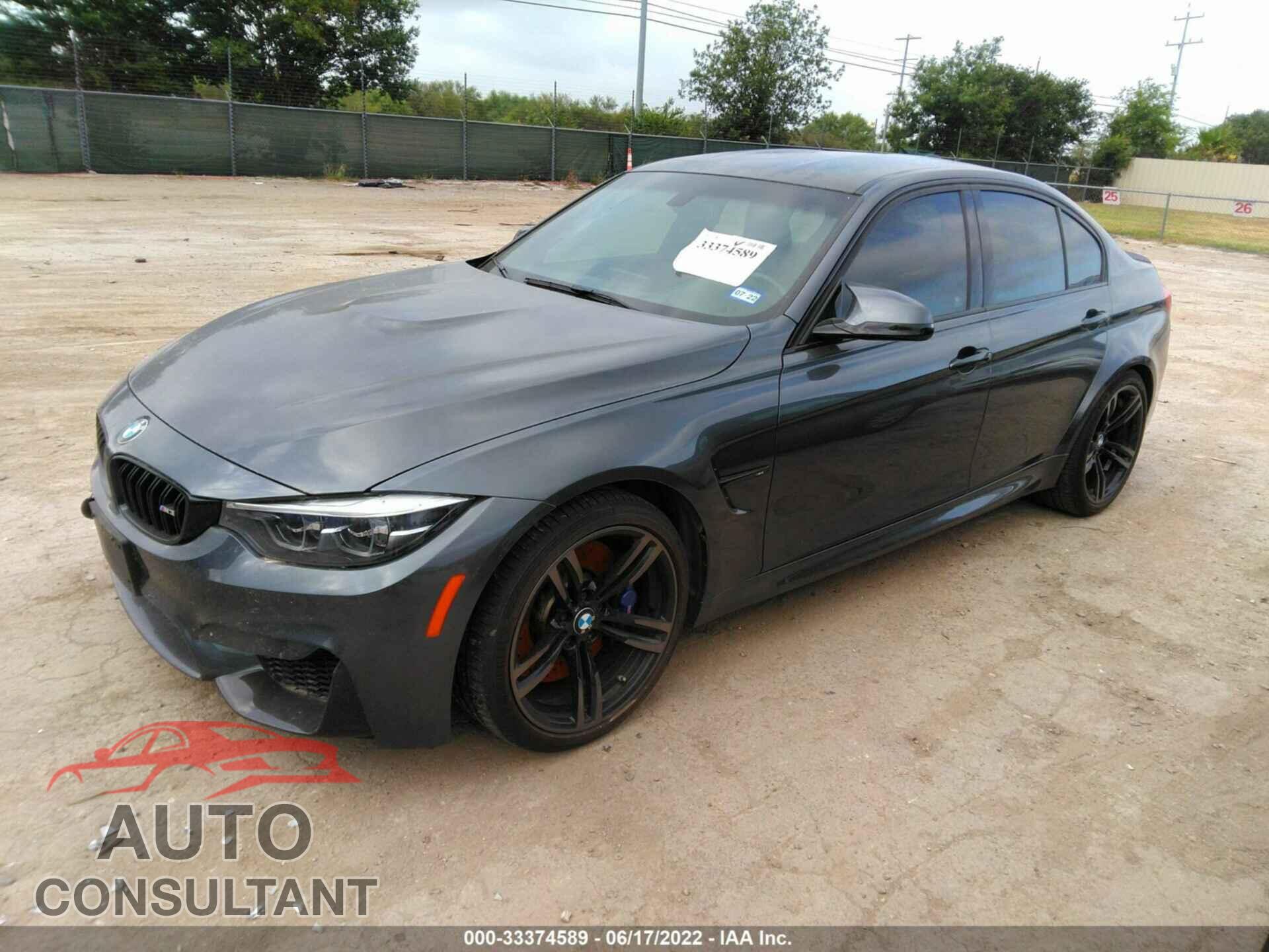 BMW M3 2018 - WBS8M9C55J5J80110