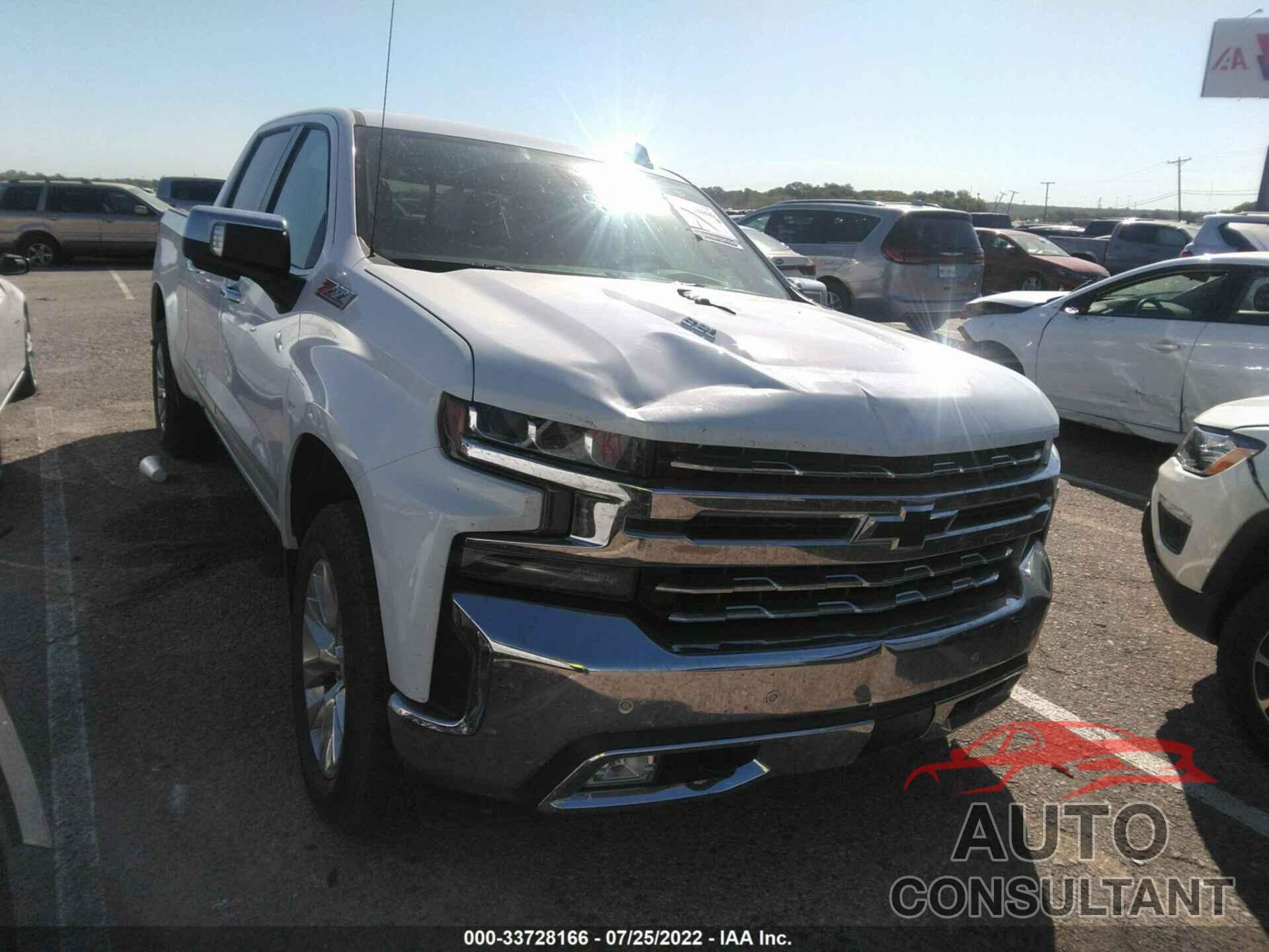 CHEVROLET SILVERADO 1500 2021 - 1GCUYGEL8MZ107403