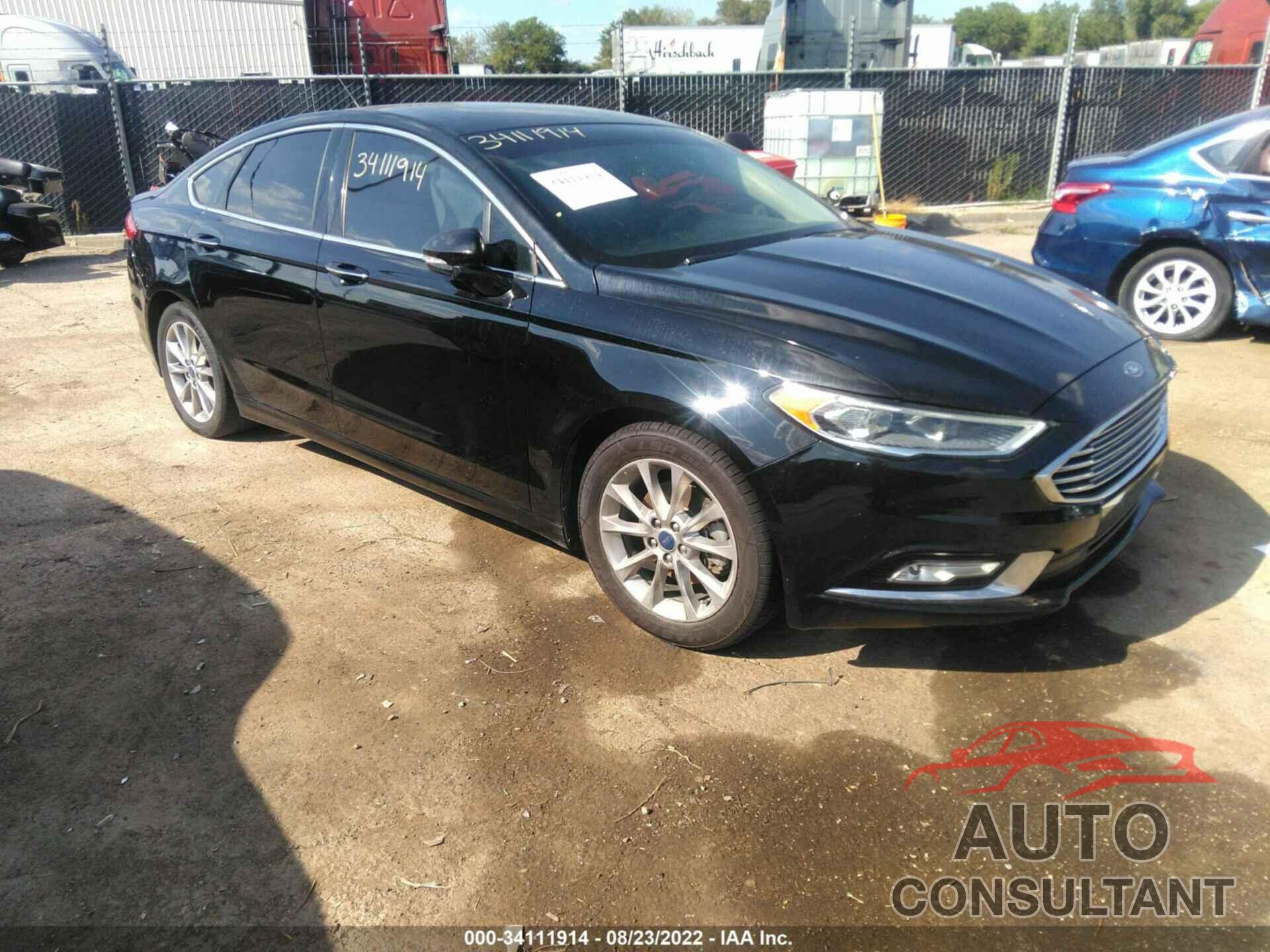 FORD FUSION 2017 - 3FA6P0HD6HR372635