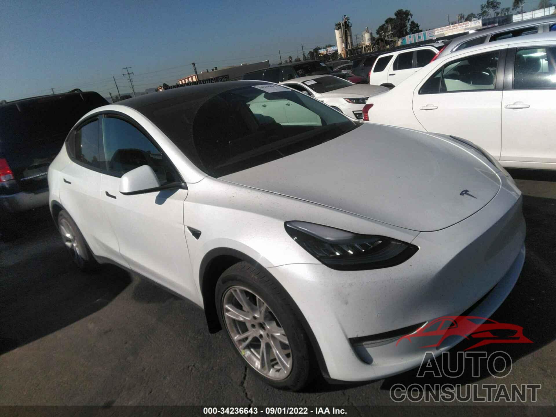 TESLA MODEL Y 2020 - 5YJYGDEE6LF052880
