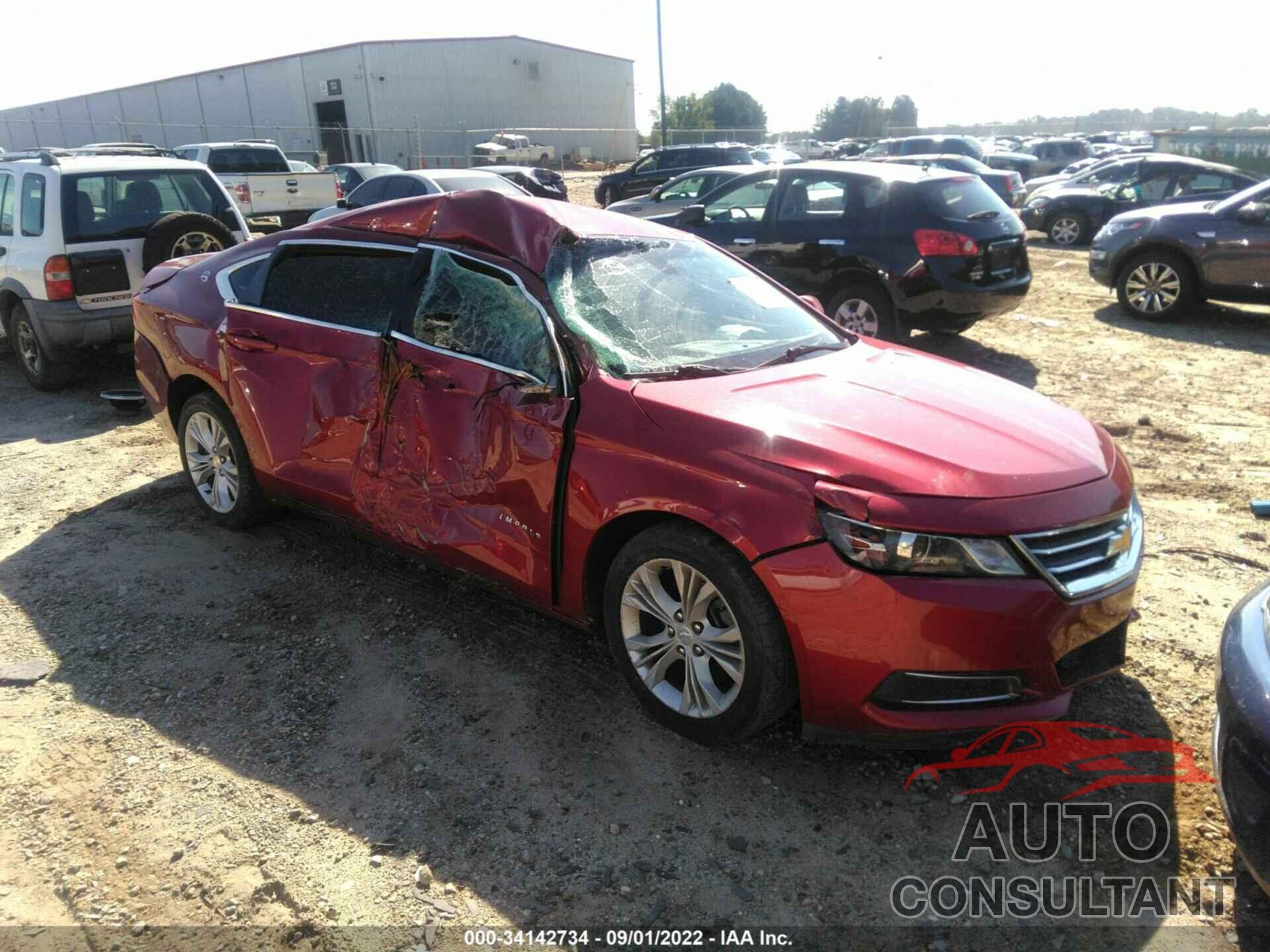 CHEVROLET IMPALA 2015 - 2G1125S36F9167067