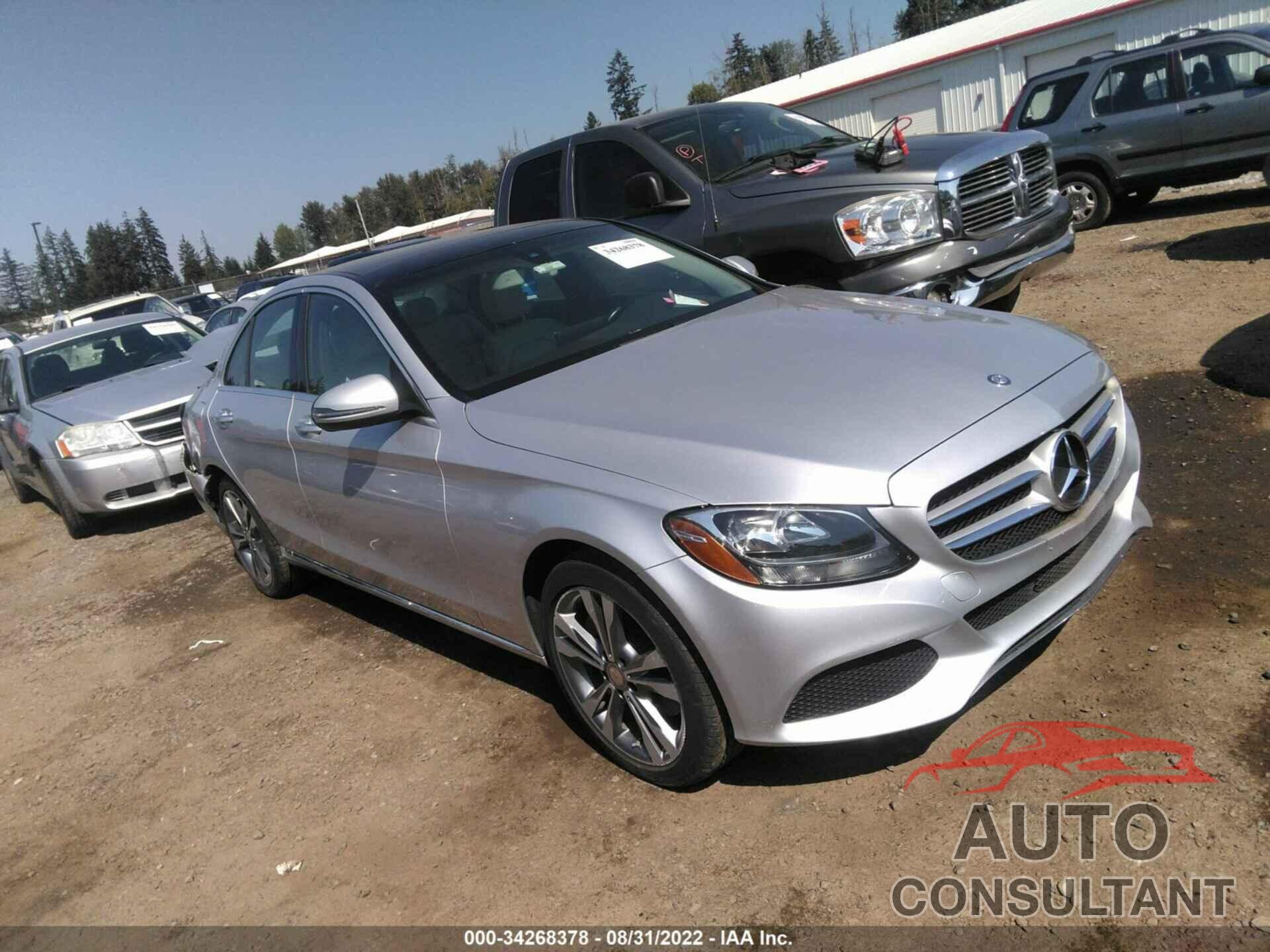 MERCEDES-BENZ C-CLASS 2016 - 55SWF4KB0GU174708