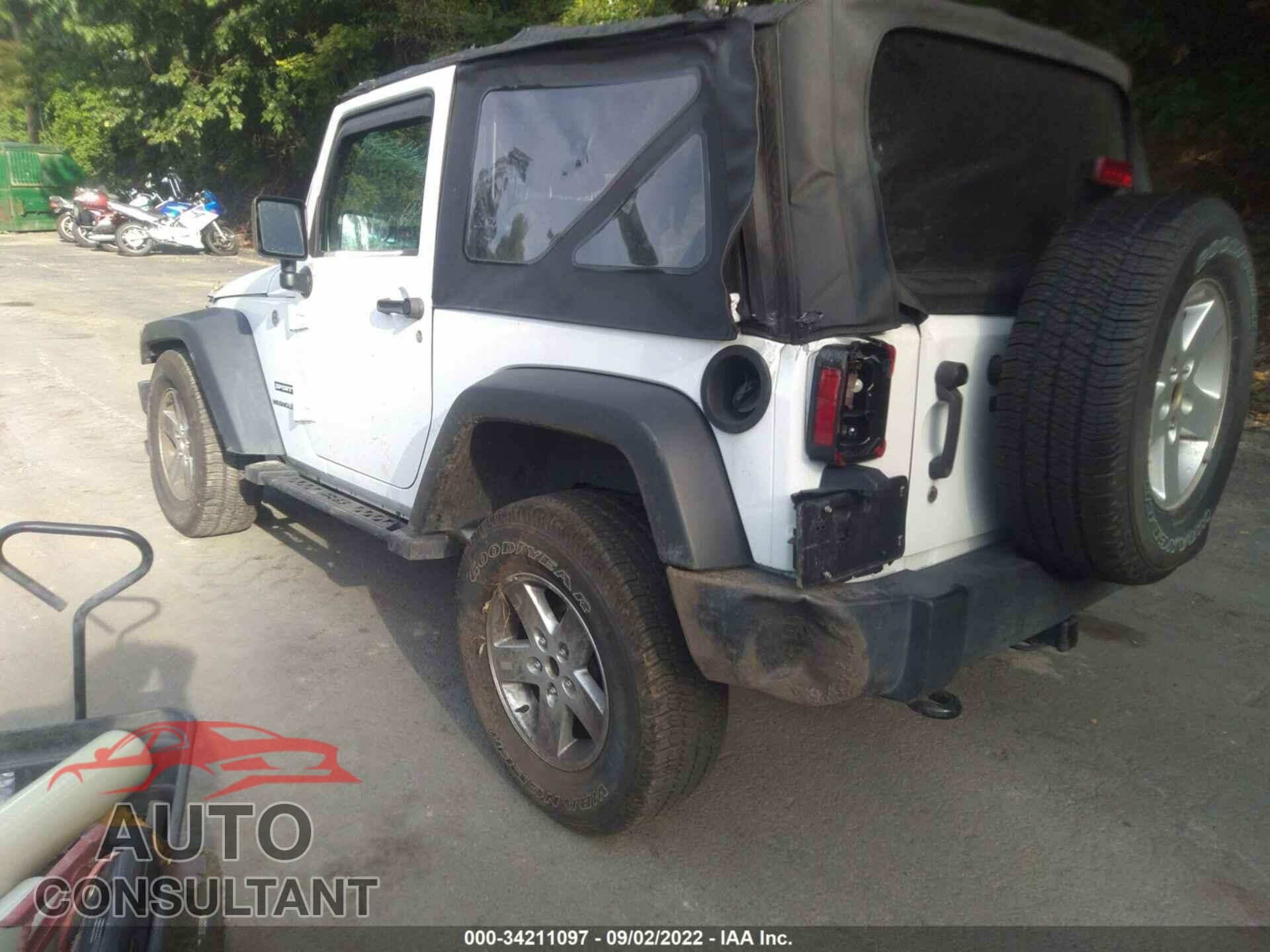 JEEP WRANGLER 2017 - 1C4AJWAG8HL663598